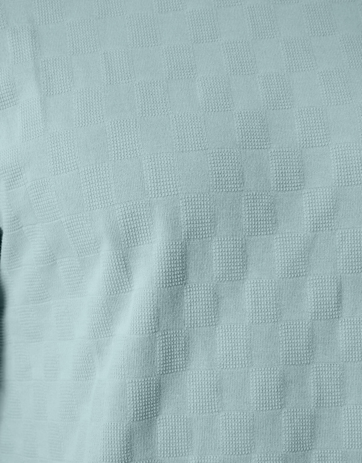 Blocktextur-T-Shirt Hellgrau SHOEBY MEN