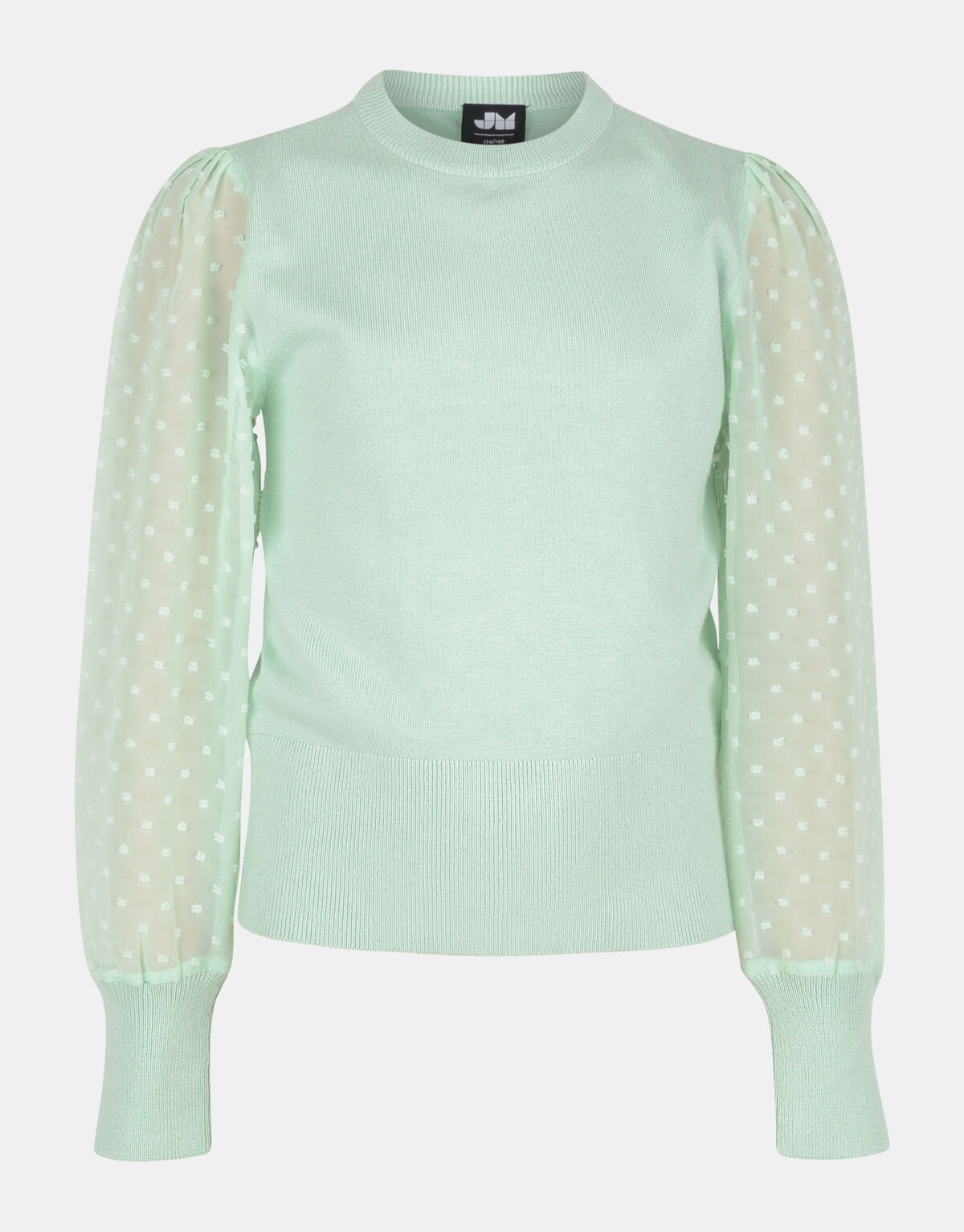 Mesh-Punkt-Pullover JILL&MITCH