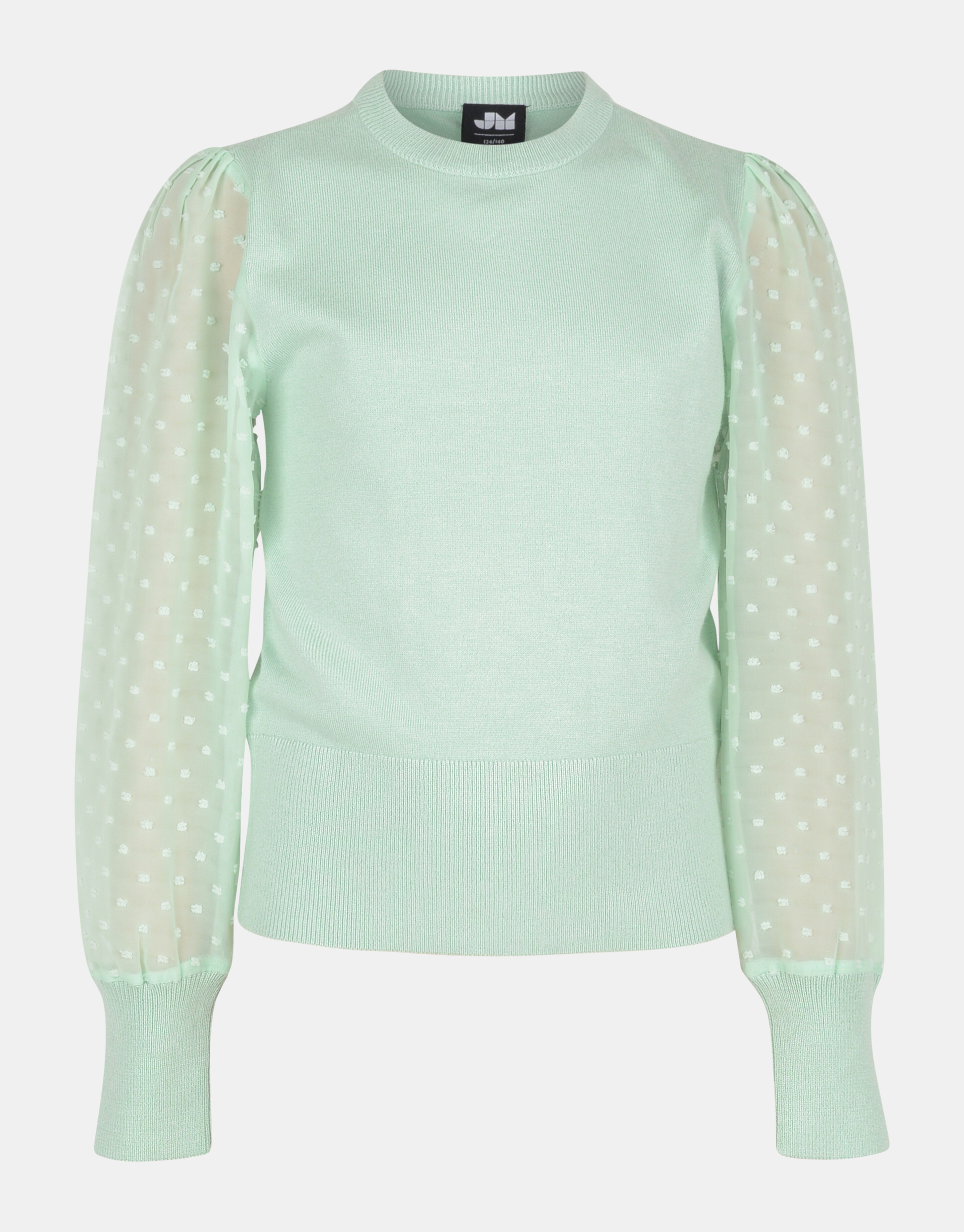Mesh-Punkt-Pullover JILL&MITCH