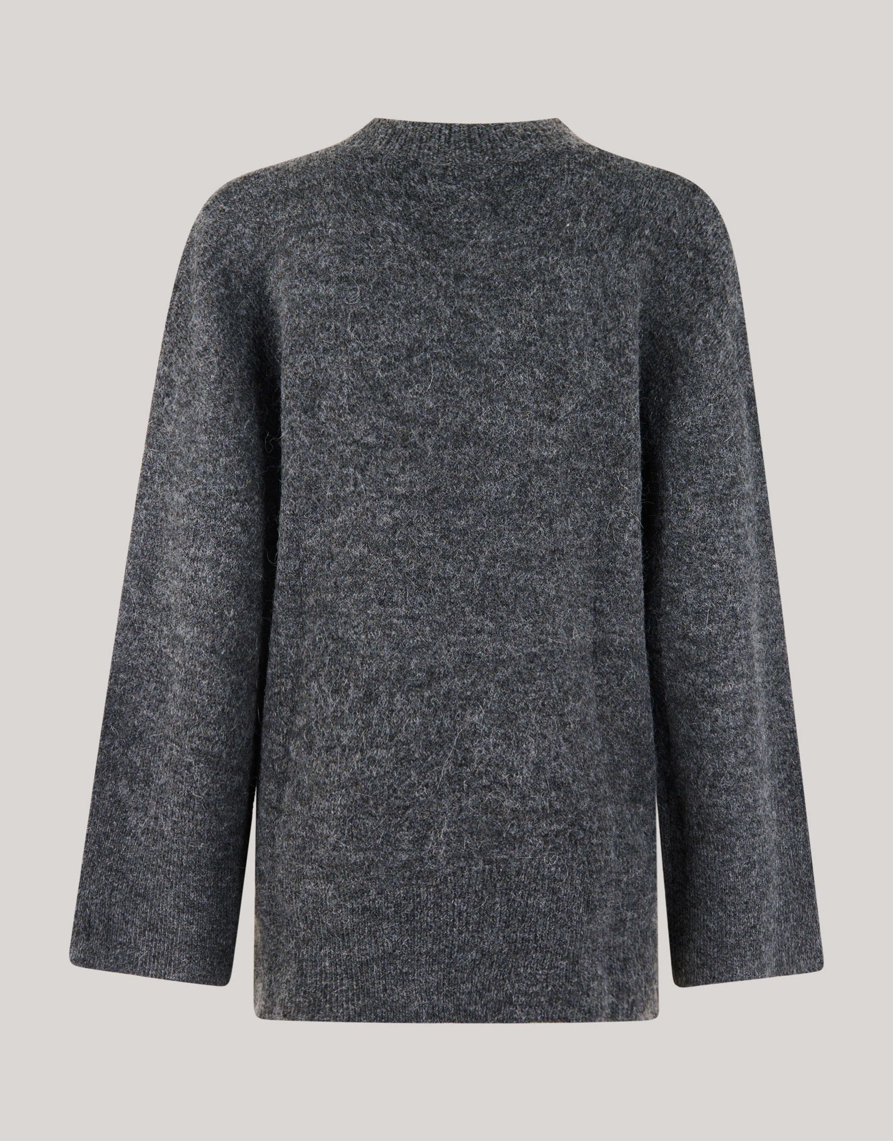 Pullover mit V-Ausschnitt Dunkelgrau SHOEBY WOMEN
