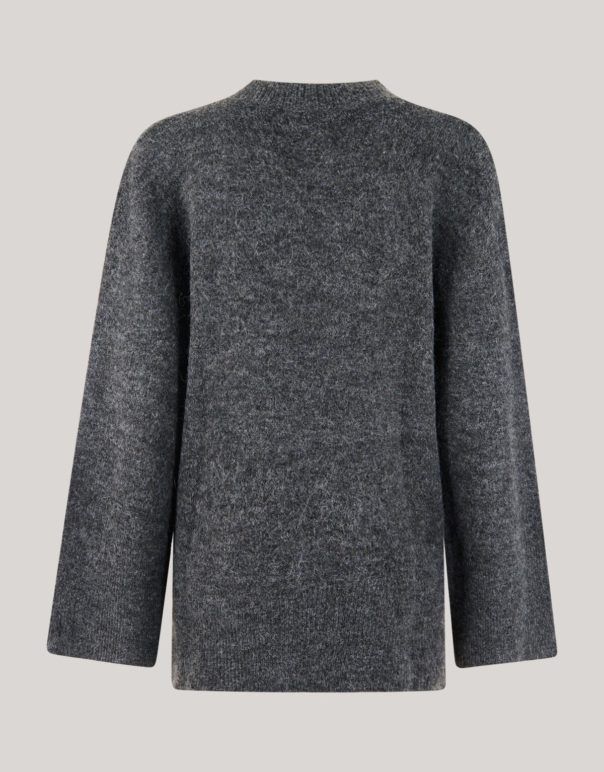 Pullover mit V-Ausschnitt Dunkelgrau SHOEBY WOMEN