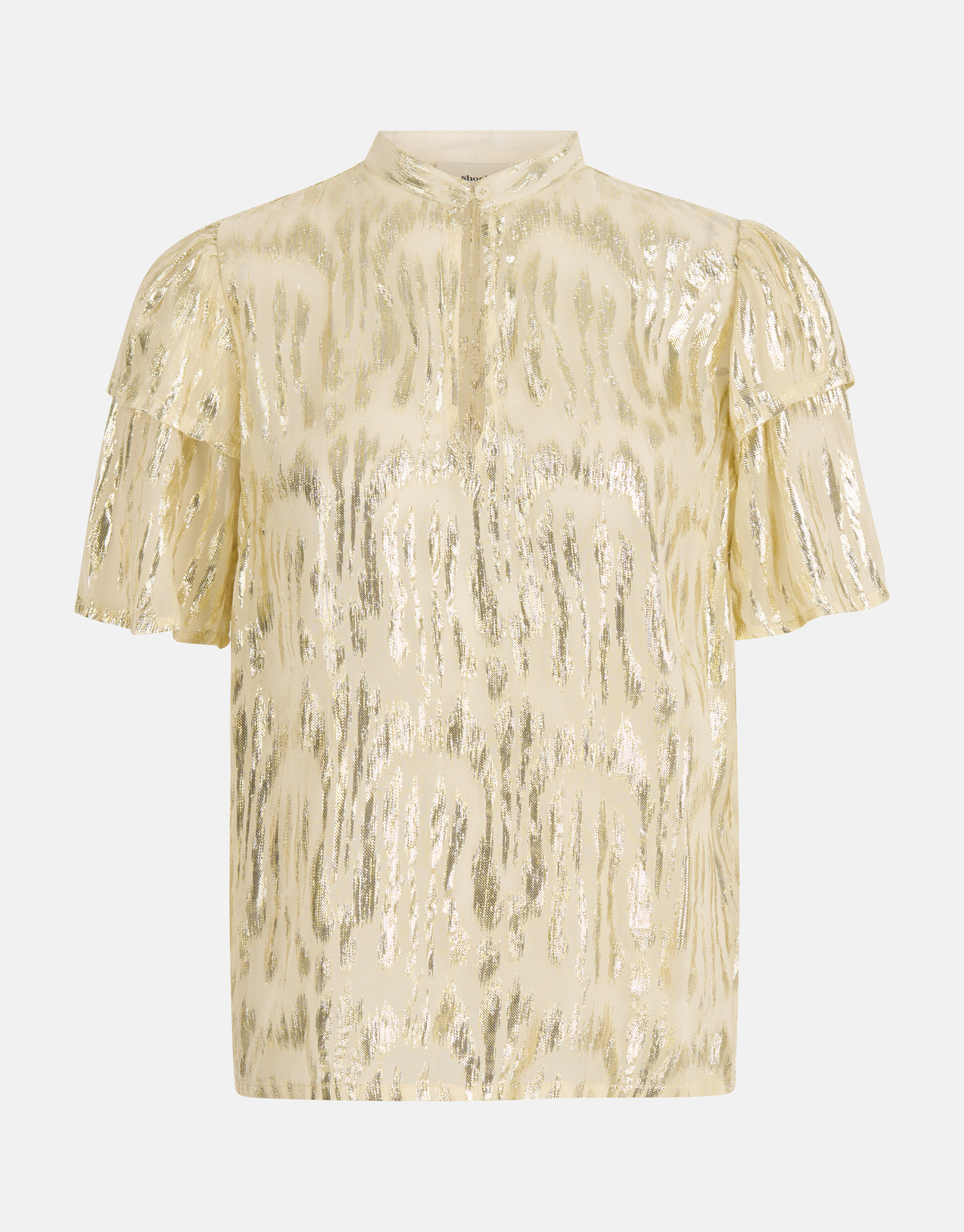 Jacquard-Lurex-Oberteil Off White SHOEBY WOMEN