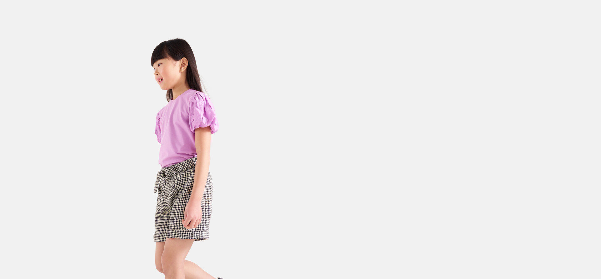 Herzen-Top Hellviolett SHOEBY GIRLS