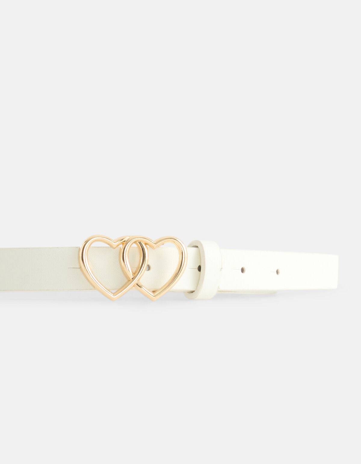 Doppelherz-Gürtel Off-white SHOEBY ACCESSOIRES