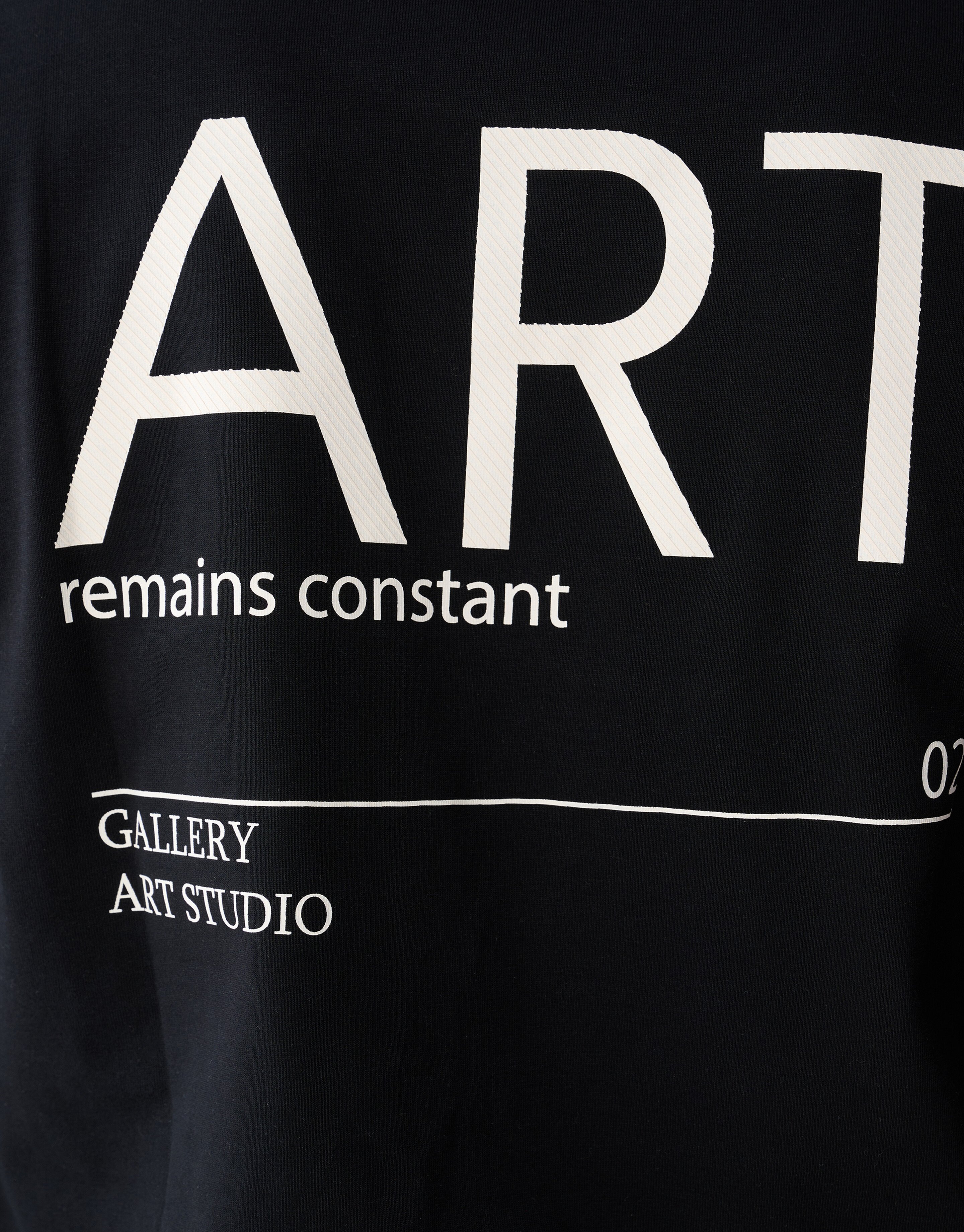 Artwork T-shirt Schwarz SHOEBY MEN