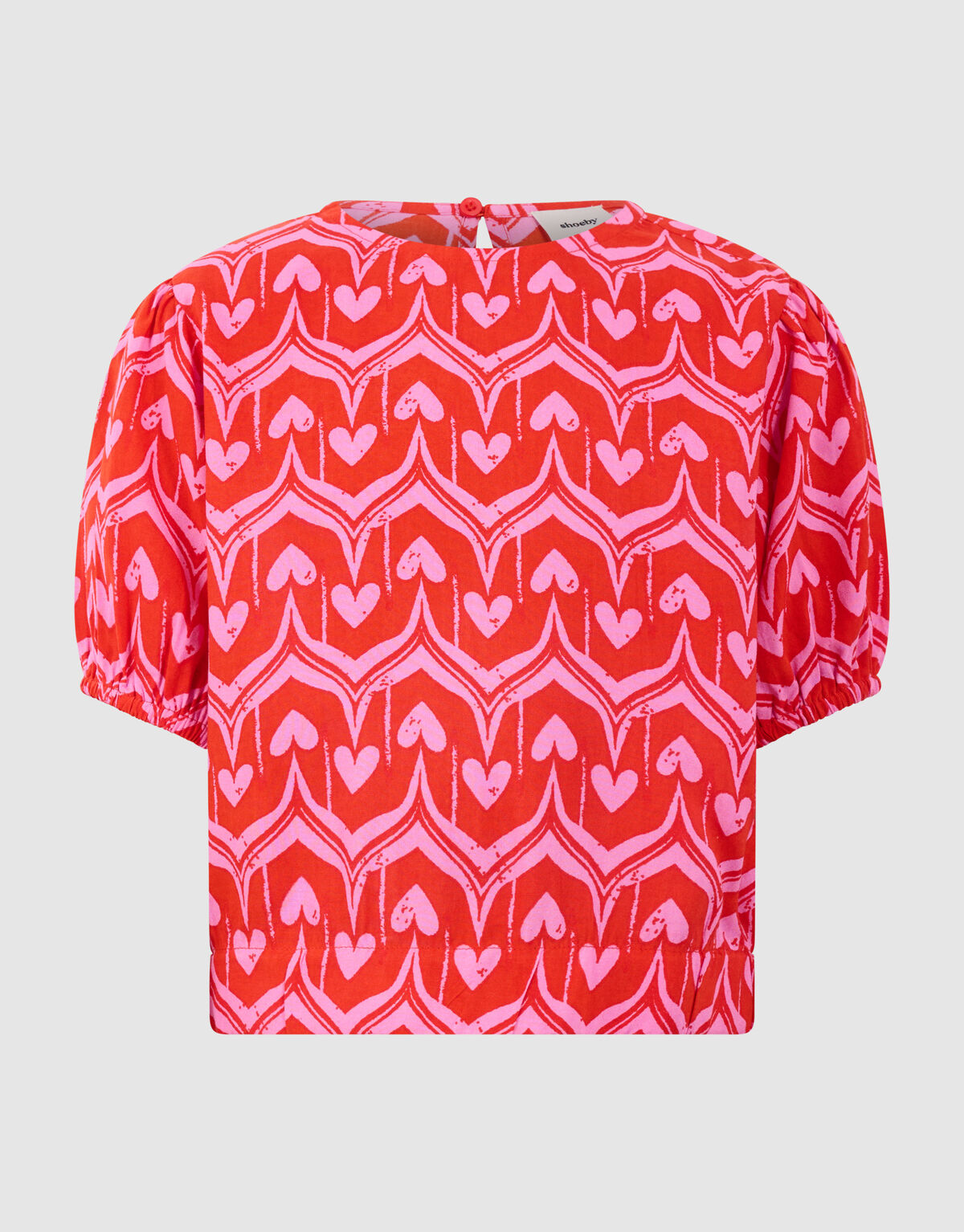 Herzprint-Top Rosa/Rot SHOEBY GIRLS