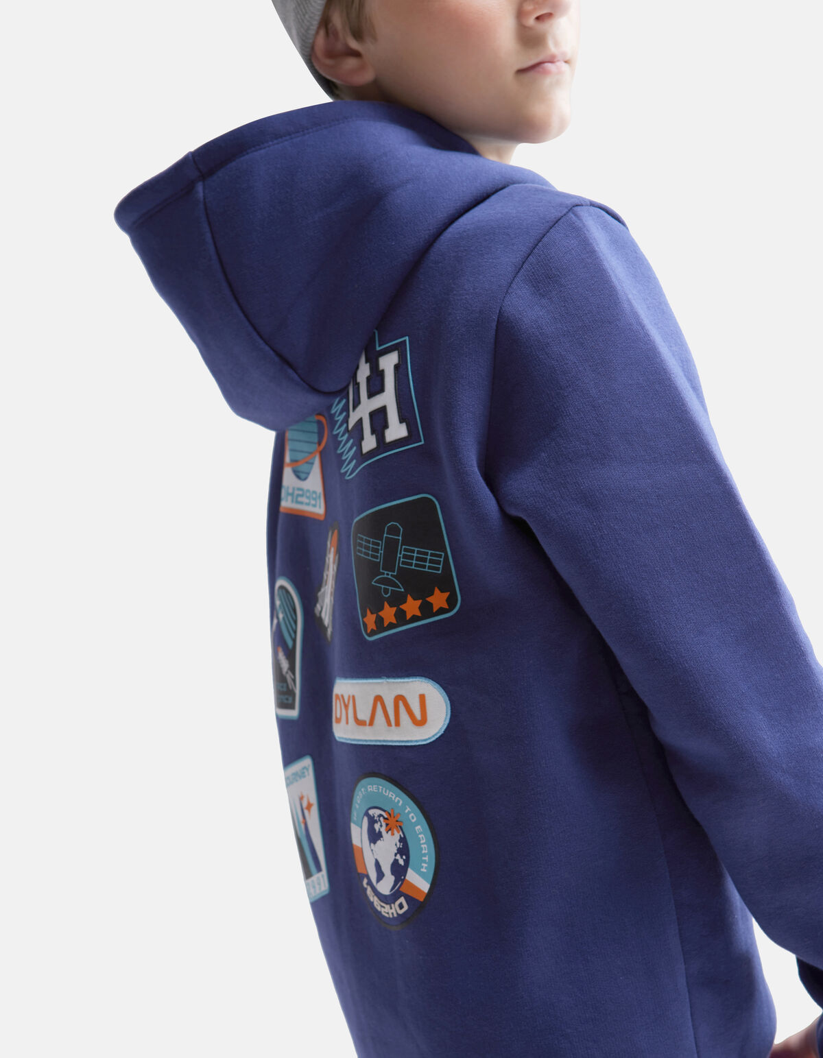 Kapuzenpullover mit Patches By Dylan SHOEBY BOYS