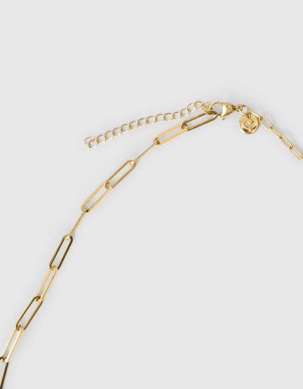 Herzkettenkette Gold SHOEBY ACCESSOIRES