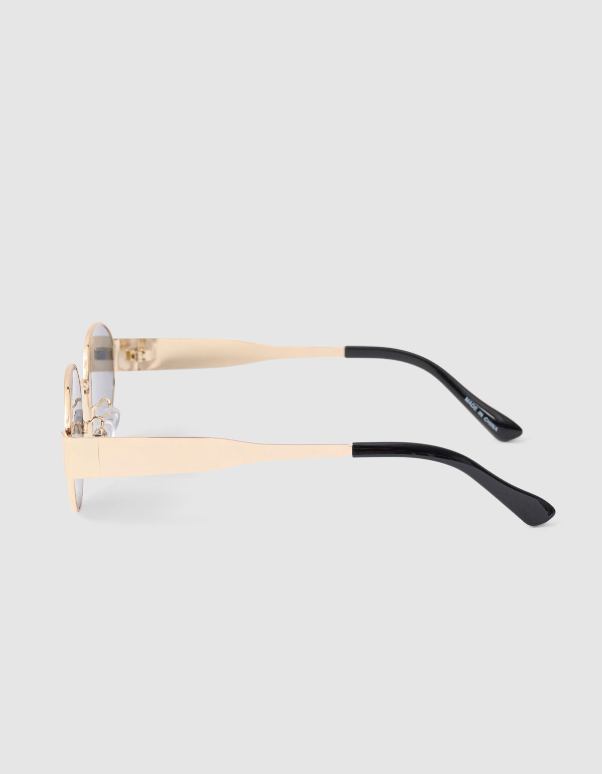 Metallische Sonnenbrille Schwarz SHOEBY ACCESSOIRES