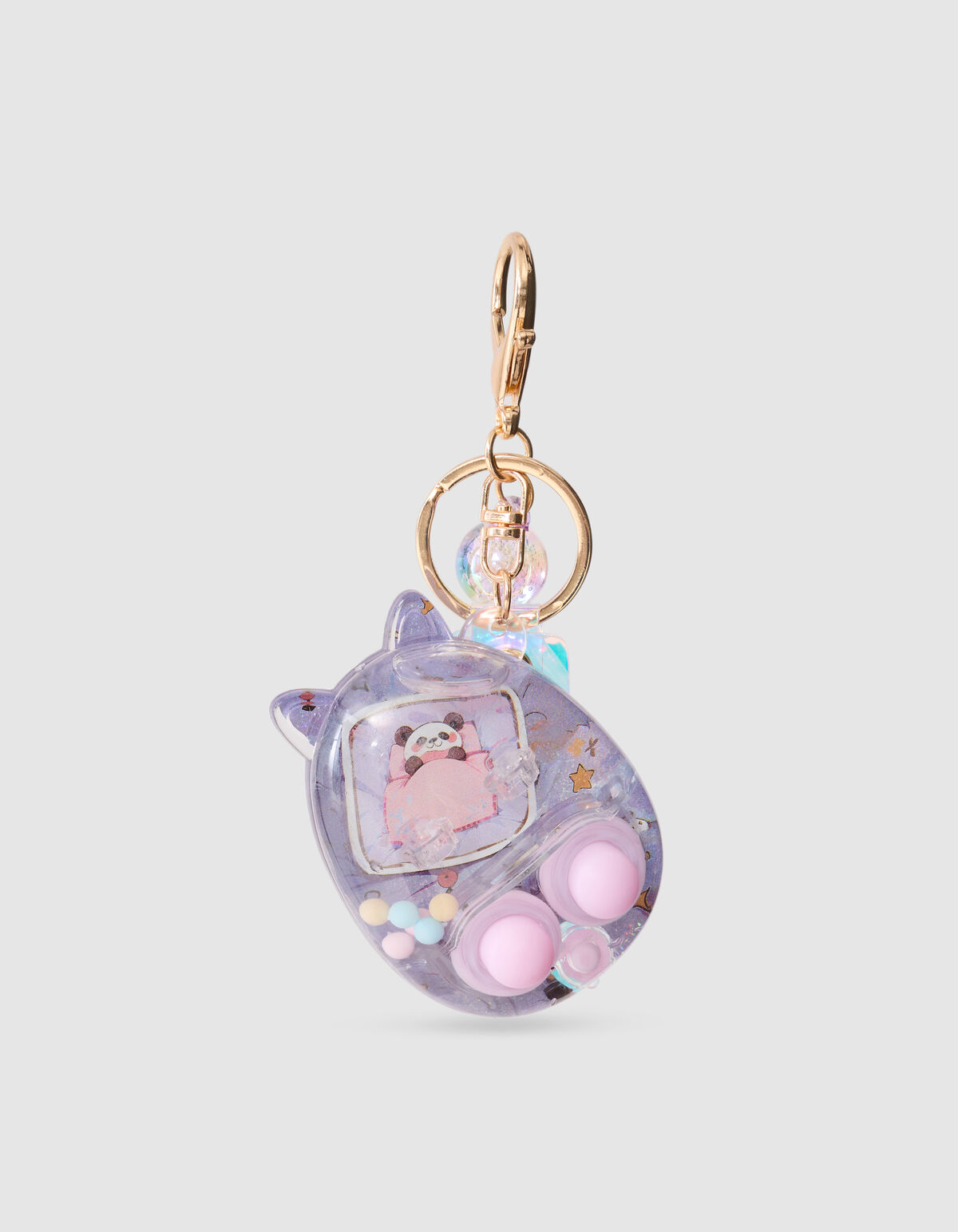 Panda-Spiel-Schlüsselanhänger, hellrosa SHOEBY GIRLS