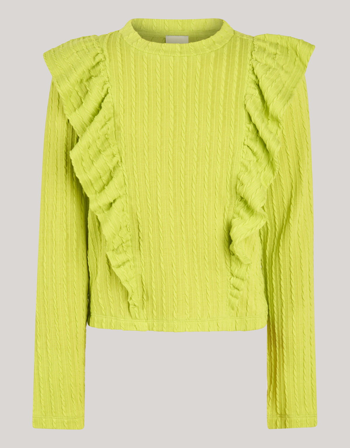 Kabel R&uuml;schen Top Gr&uuml;n SHOEBY GIRLS