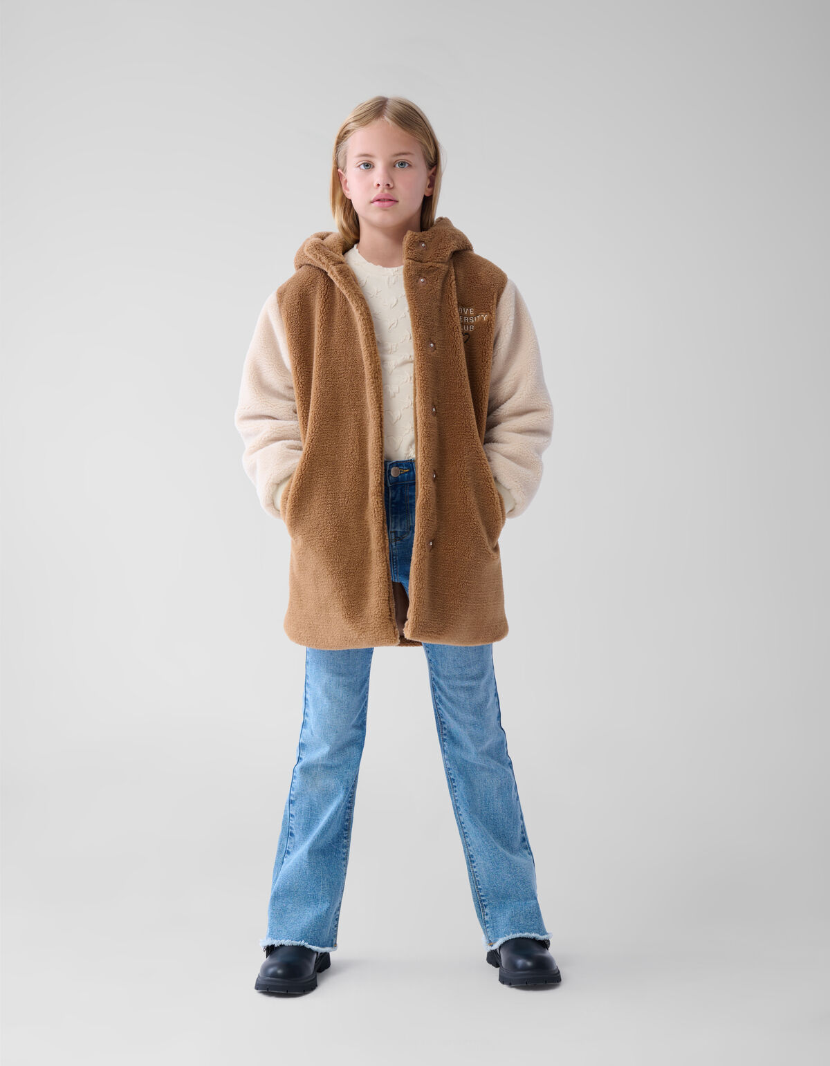Teddyjacke Braun SHOEBY GIRLS