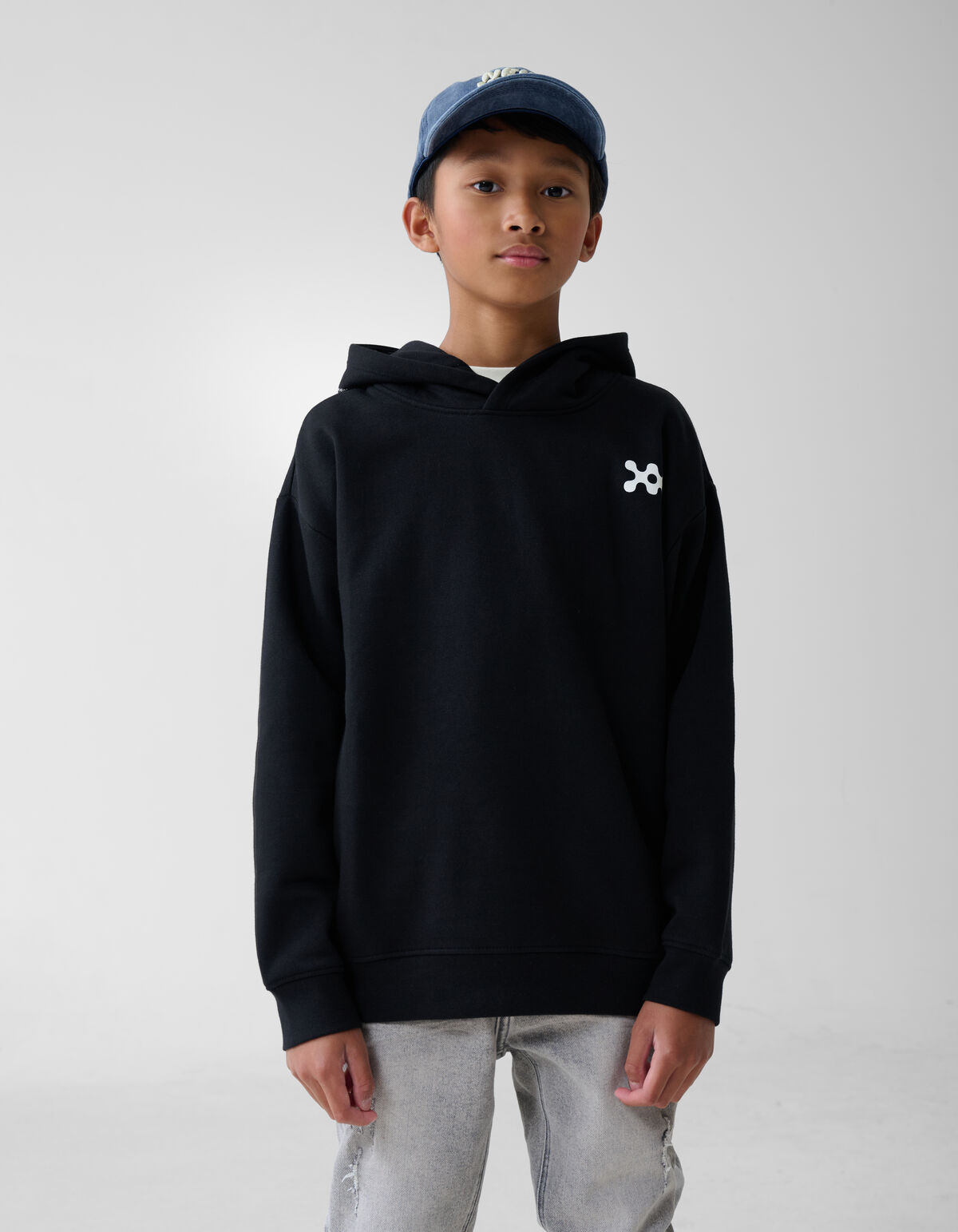 Basic Artwork Hoodie Schwarz SHOEBY BOYS