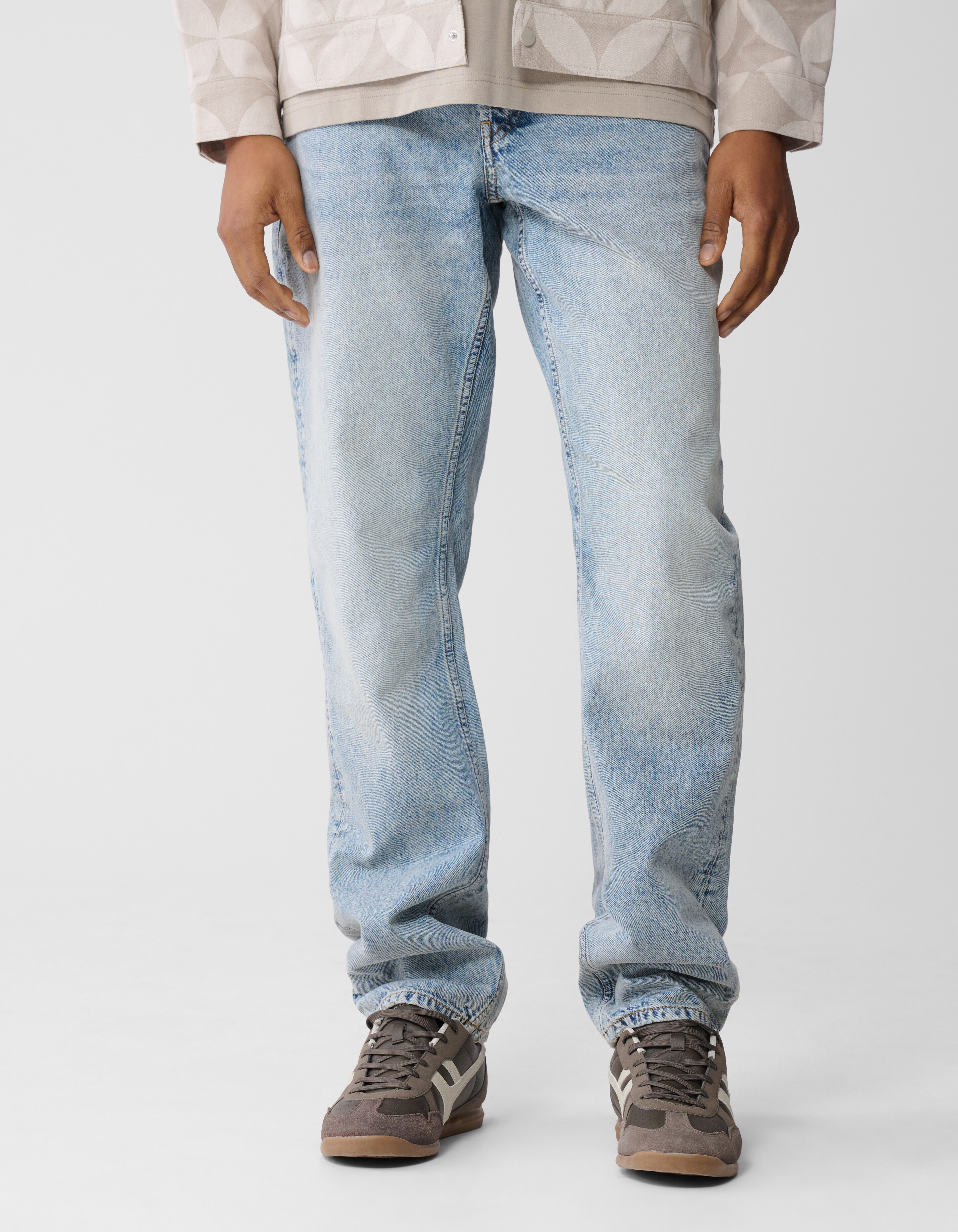 Straight Fit Jeans Mediumstone L34 SHOEBY MEN