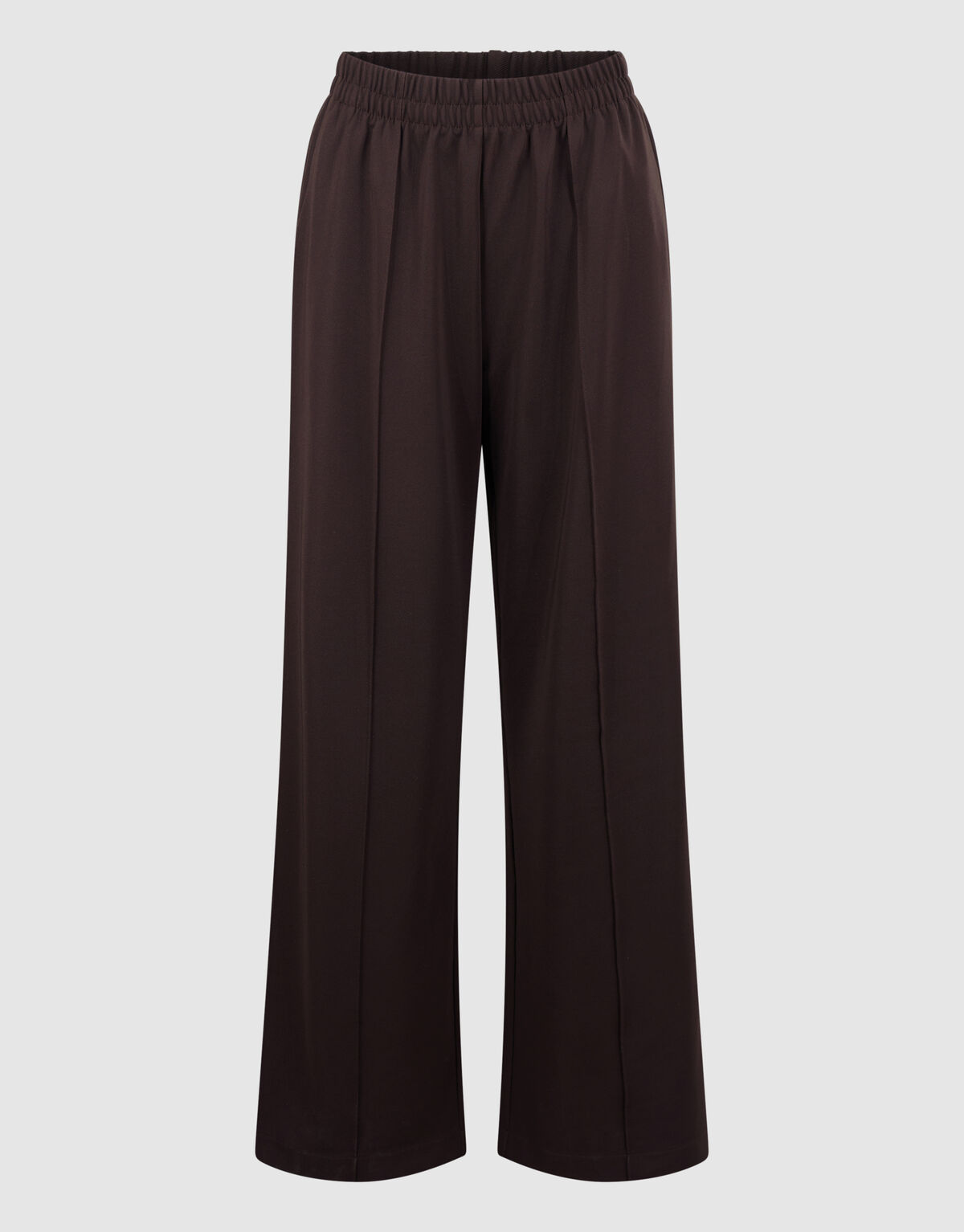 Basic-Hose mit weitem Bein Dunkelbraun SHOEBY WOMEN