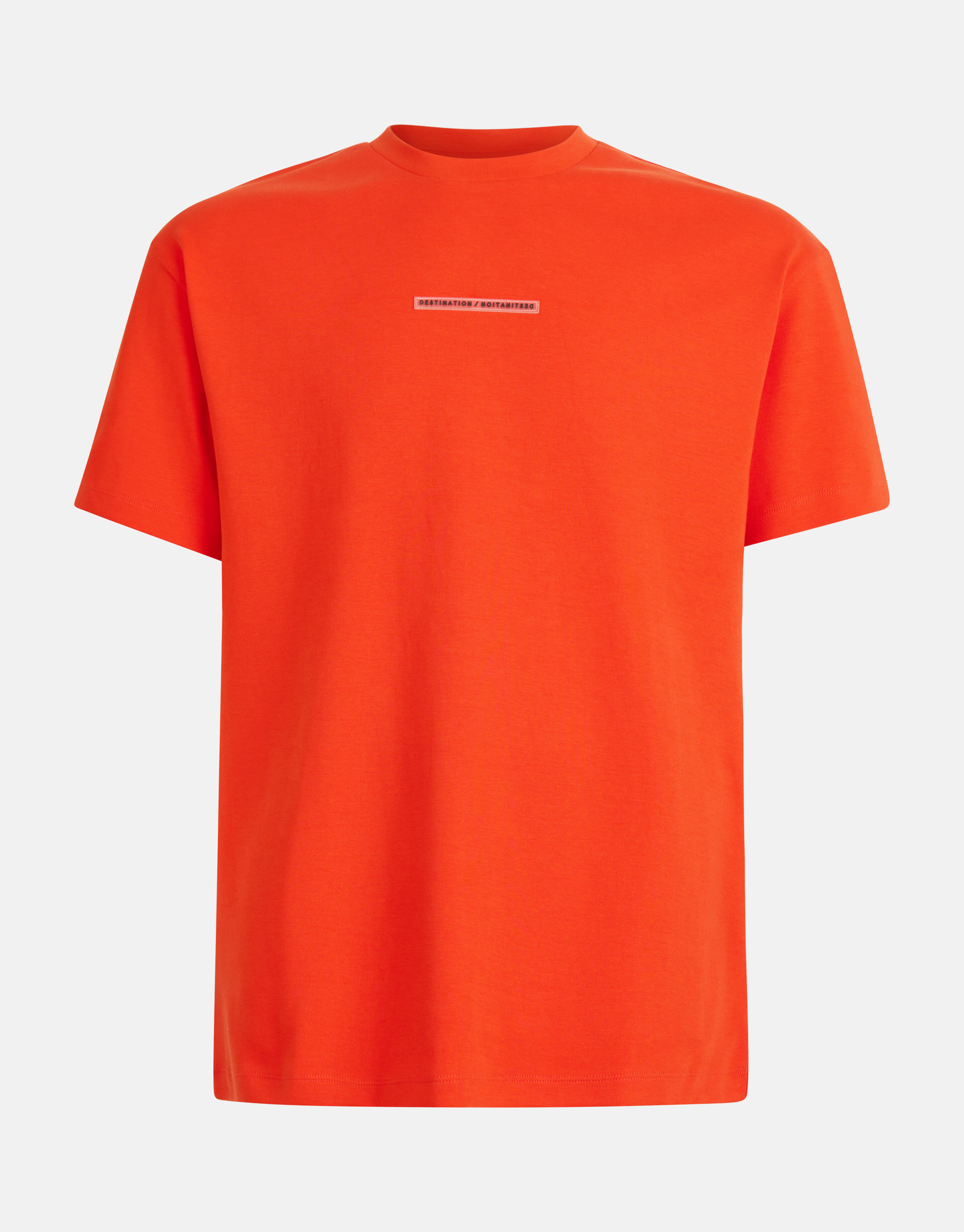 Abzeichen-T-Shirt Rot SHOEBY MEN