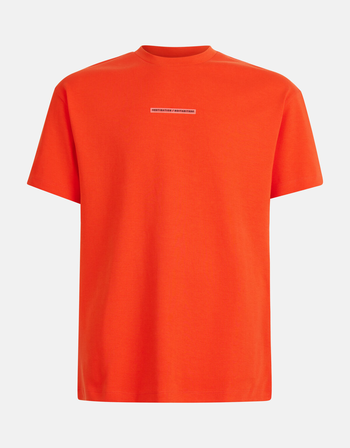Abzeichen-T-Shirt Rot SHOEBY MEN