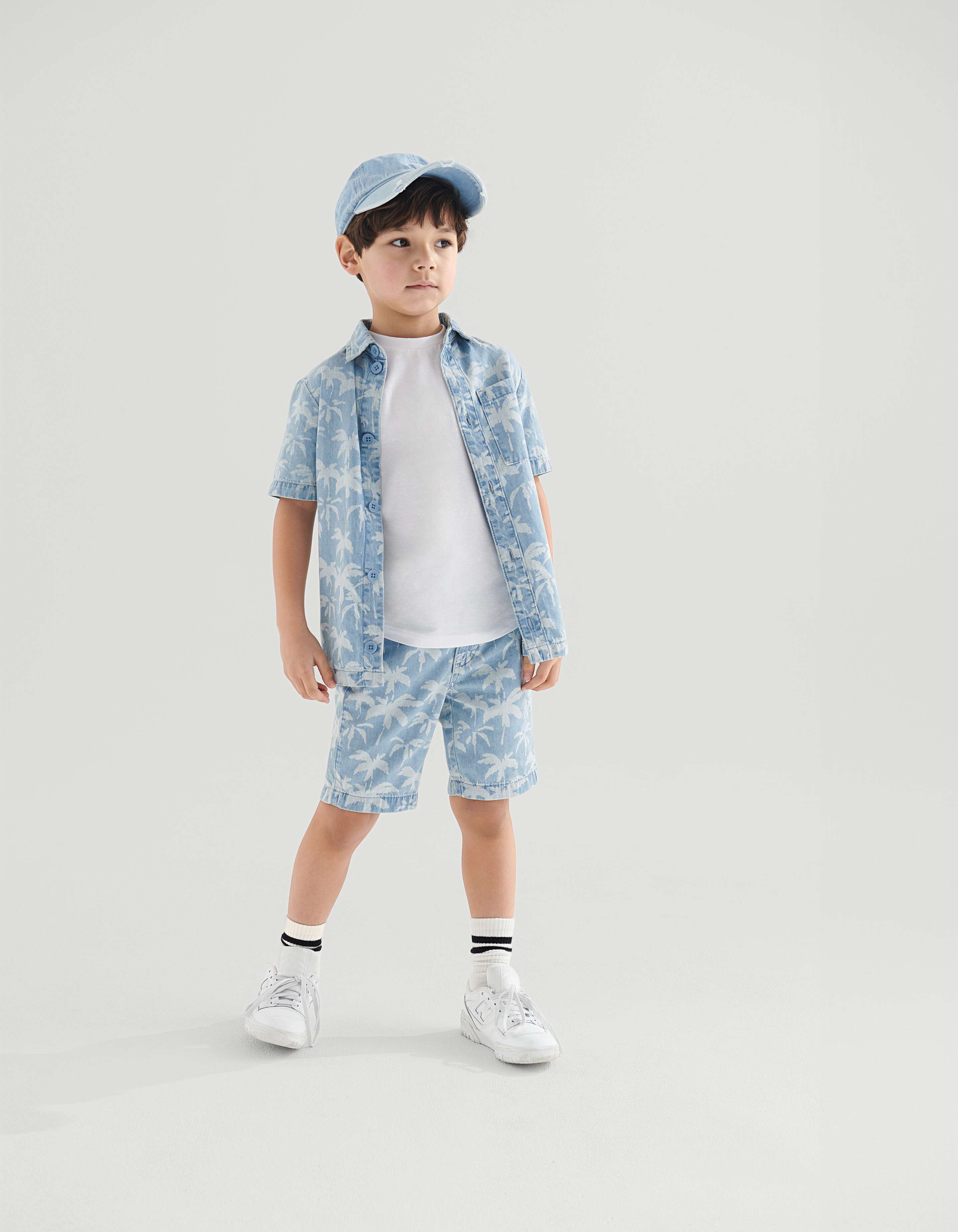 Artwork T-shirt Weiß SHOEBY BOYS