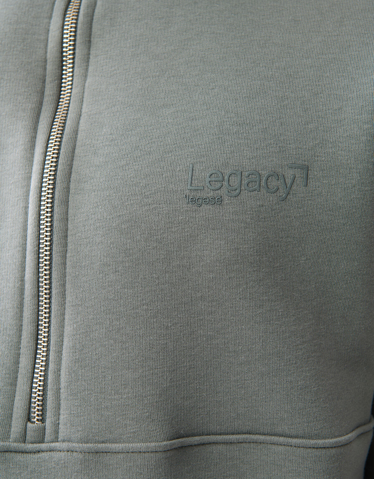 Pullover mit Reißverschluss Dunkelgrün SHOEBY MEN