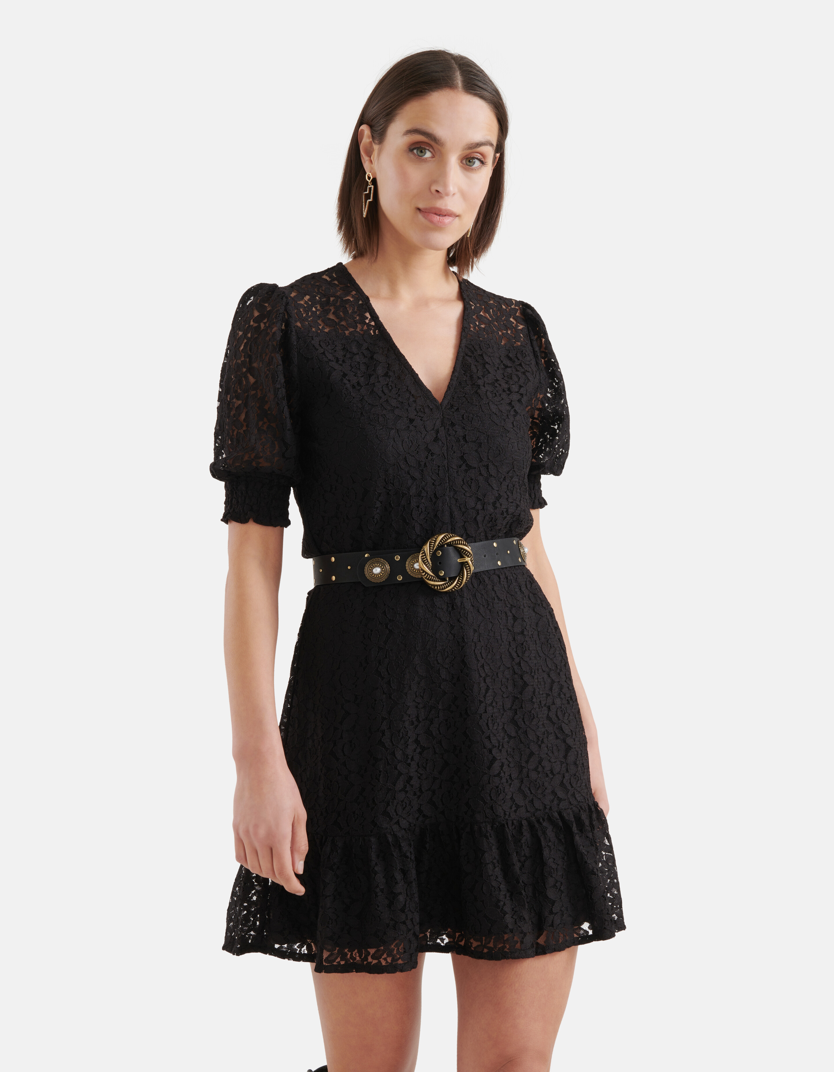 Spitzenkleid Schwarz SHOEBY WOMEN