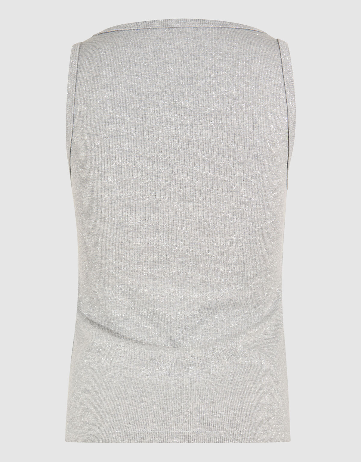 Lurex Shoeby Logo Tanktop Silber SHOEBY WOMEN