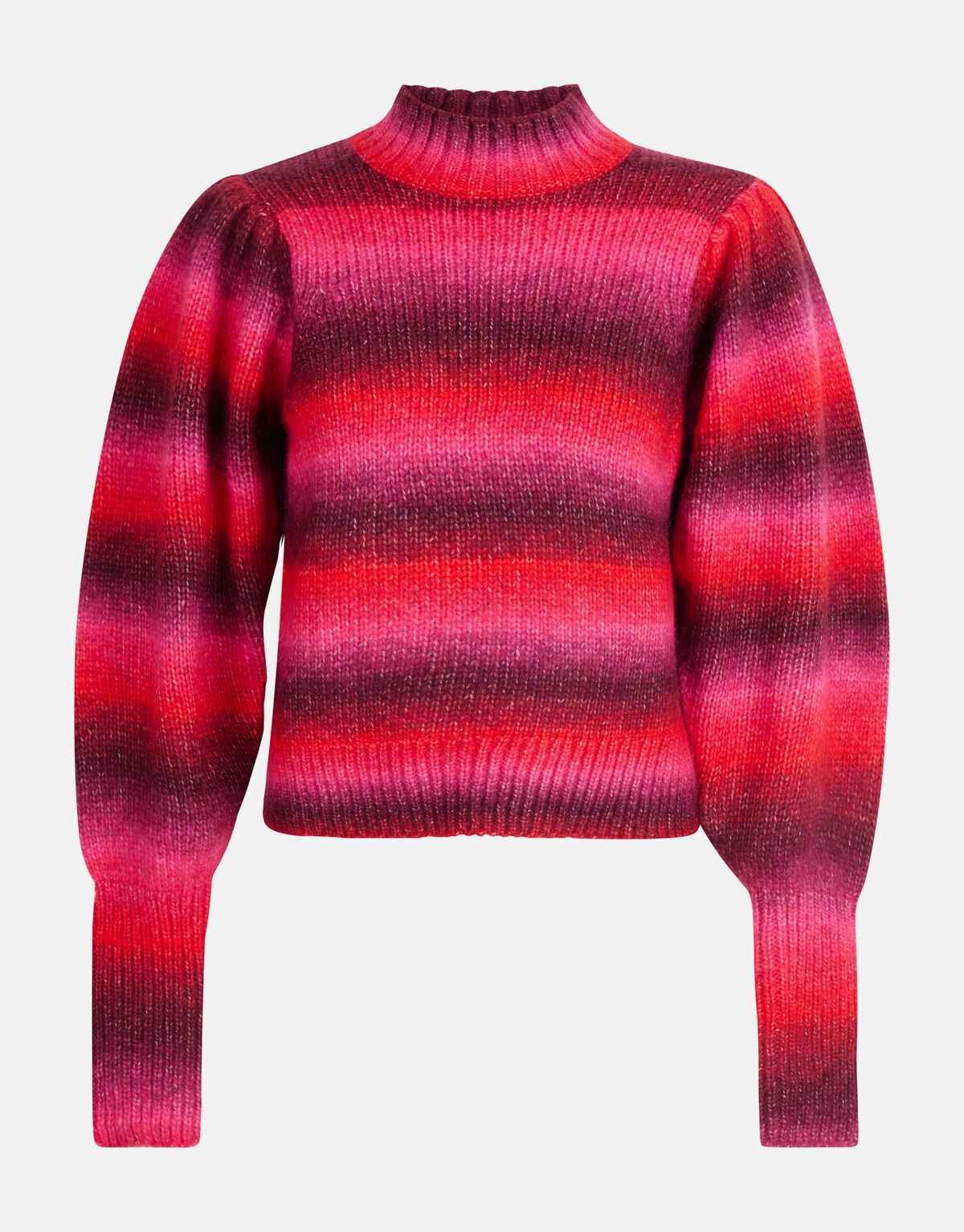 Space Dye Pullover Rot SHOEBY WOMEN
