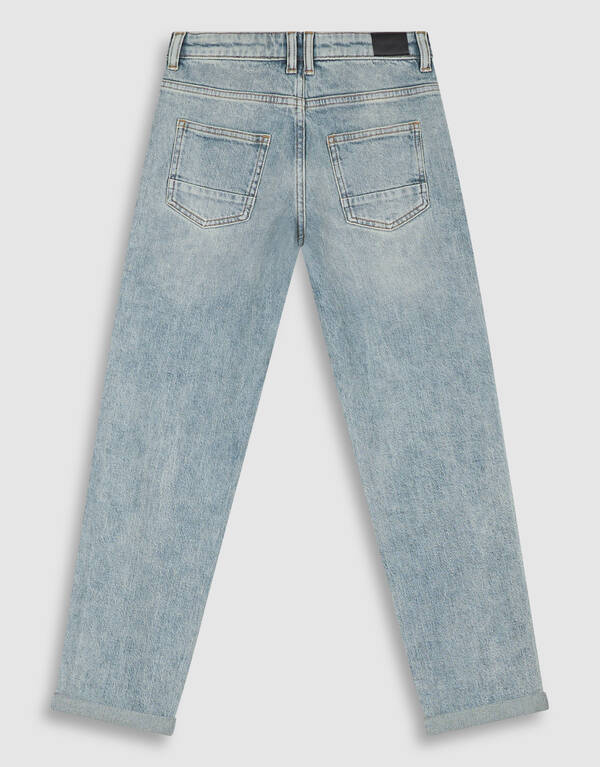 Tapered Fit Jeans Gebleicht SHOEBY BOYS