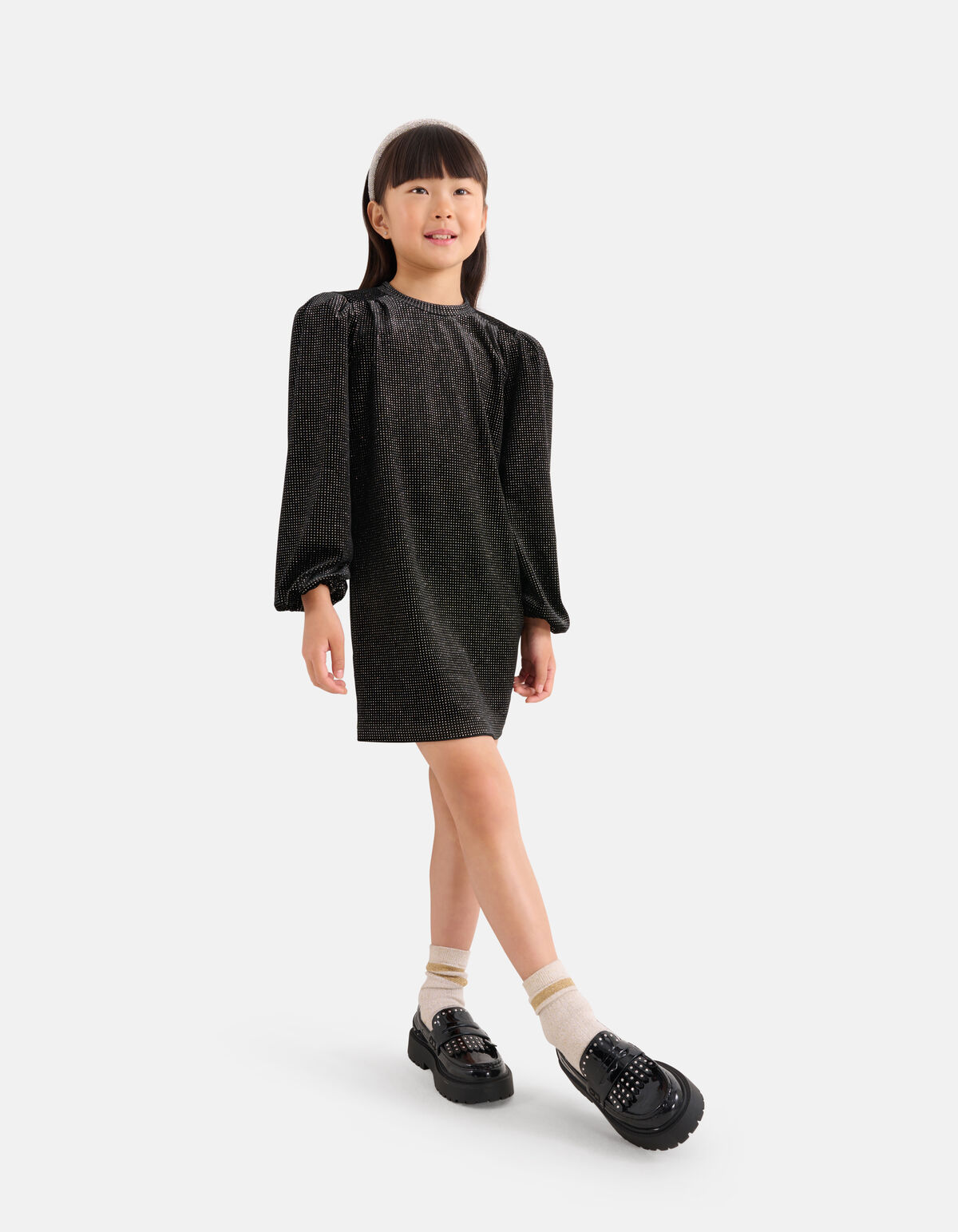 Strass-Kleid Schwarz SHOEBY GIRLS