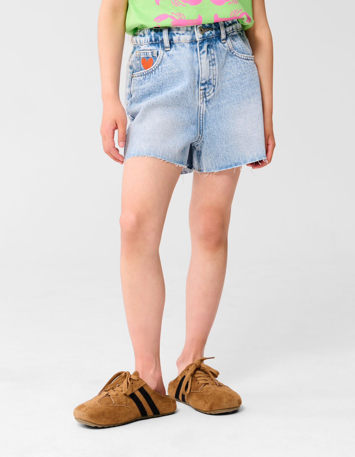 Stickerei kurz gebleicht SHOEBY GIRLS