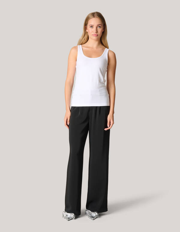 Basic Top Wei&szlig; Eksept