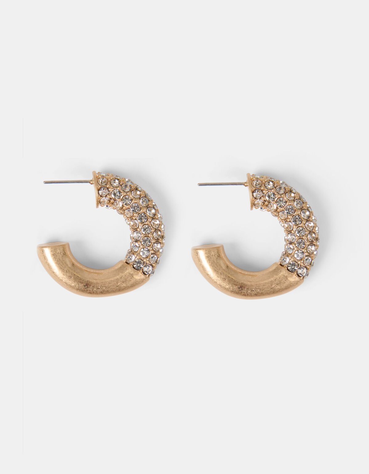 Große Diamant-Ohrringe SHOEBY ACCESSOIRES