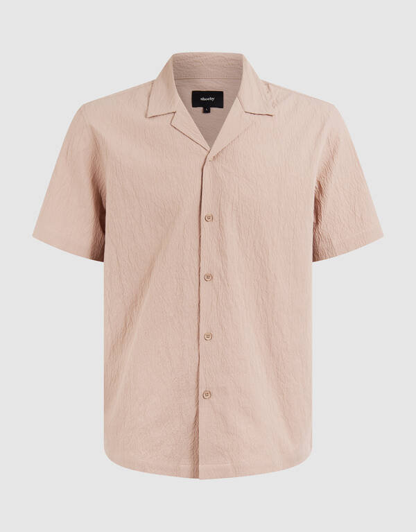 Textur Shirt Sand SHOEBY MEN