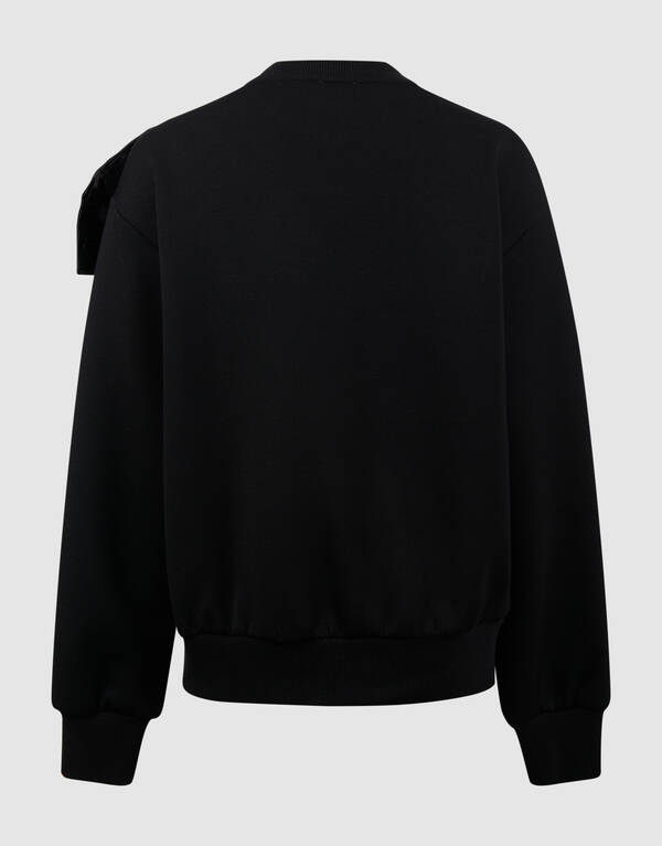 Big Strik Pullover Schwarz SHOEBY GIRLS