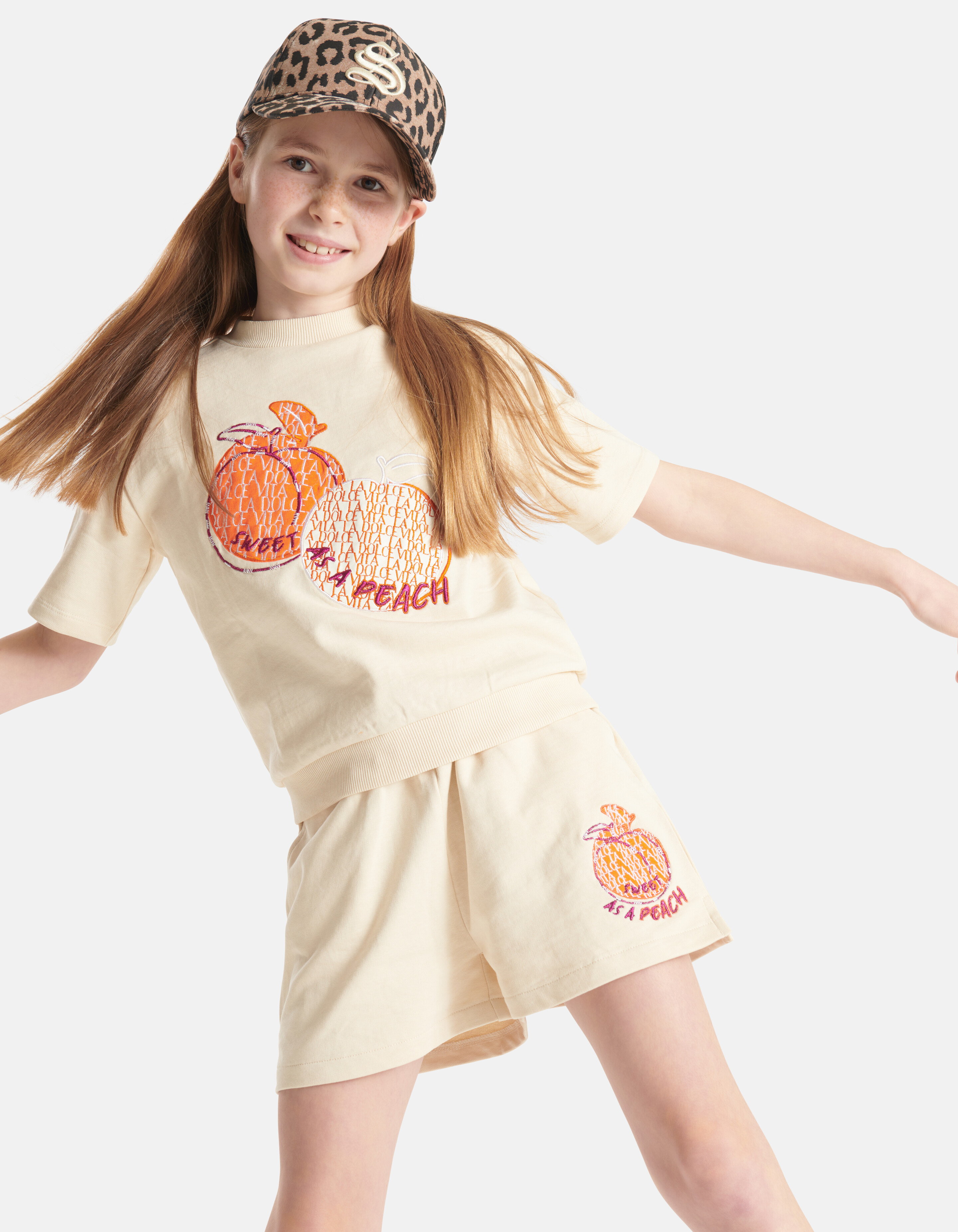 Sweat Short Offwhite SHOEBY GIRLS