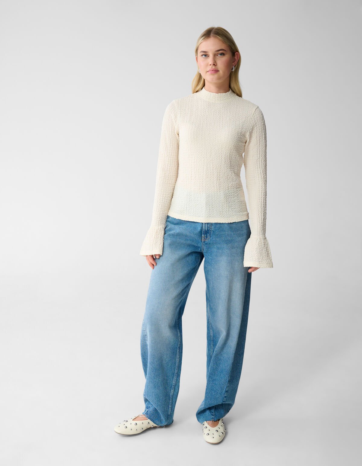 Struktur-Top Off White SHOEBY WOMEN