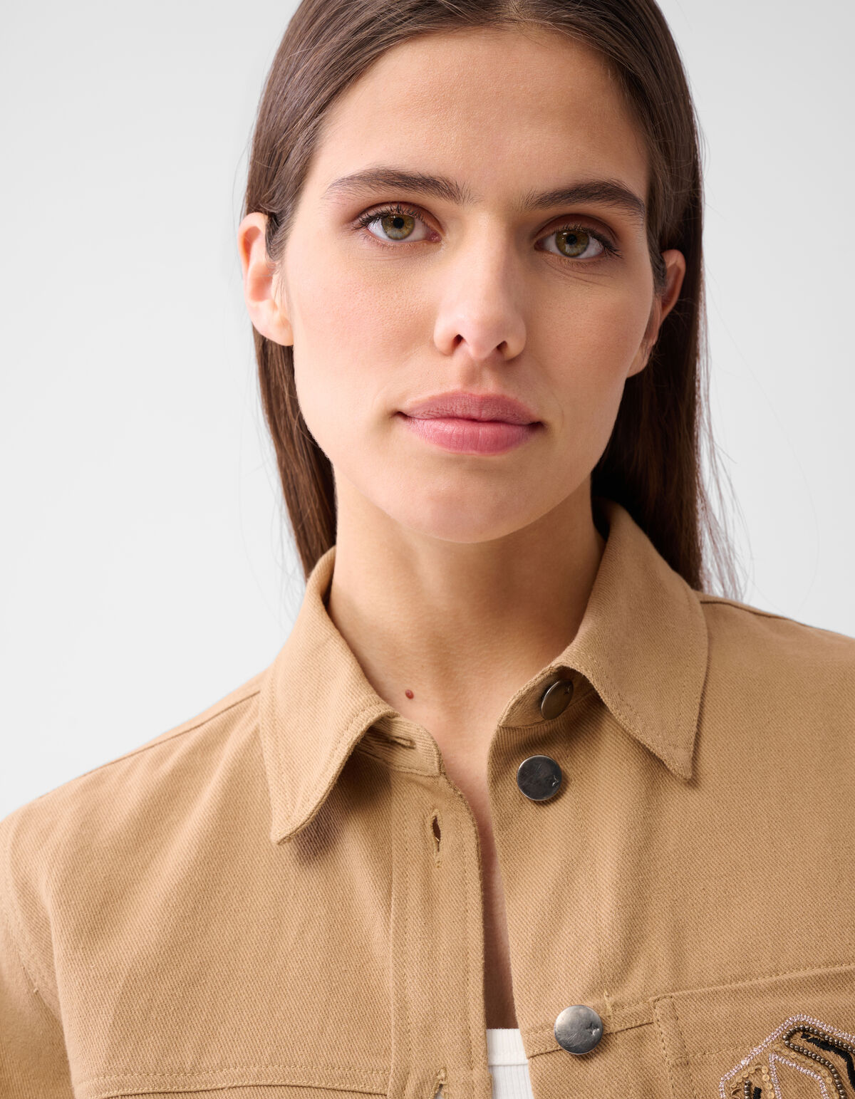 &Uuml;bergro&szlig;e Stickerei Jack Camel SHOEBY WOMEN