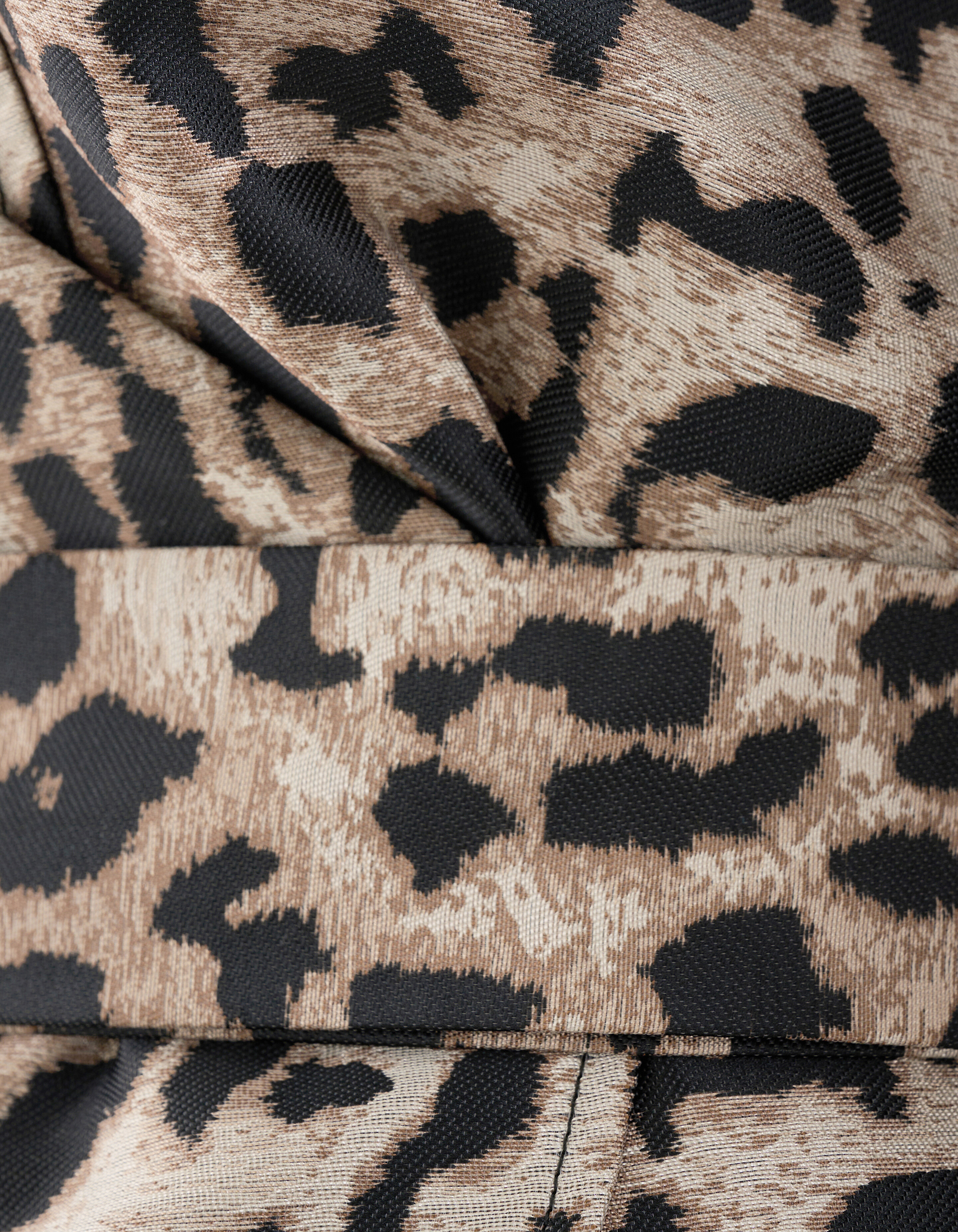 Leopard-Jacquard-Kleid Braun SHOEBY WOMEN