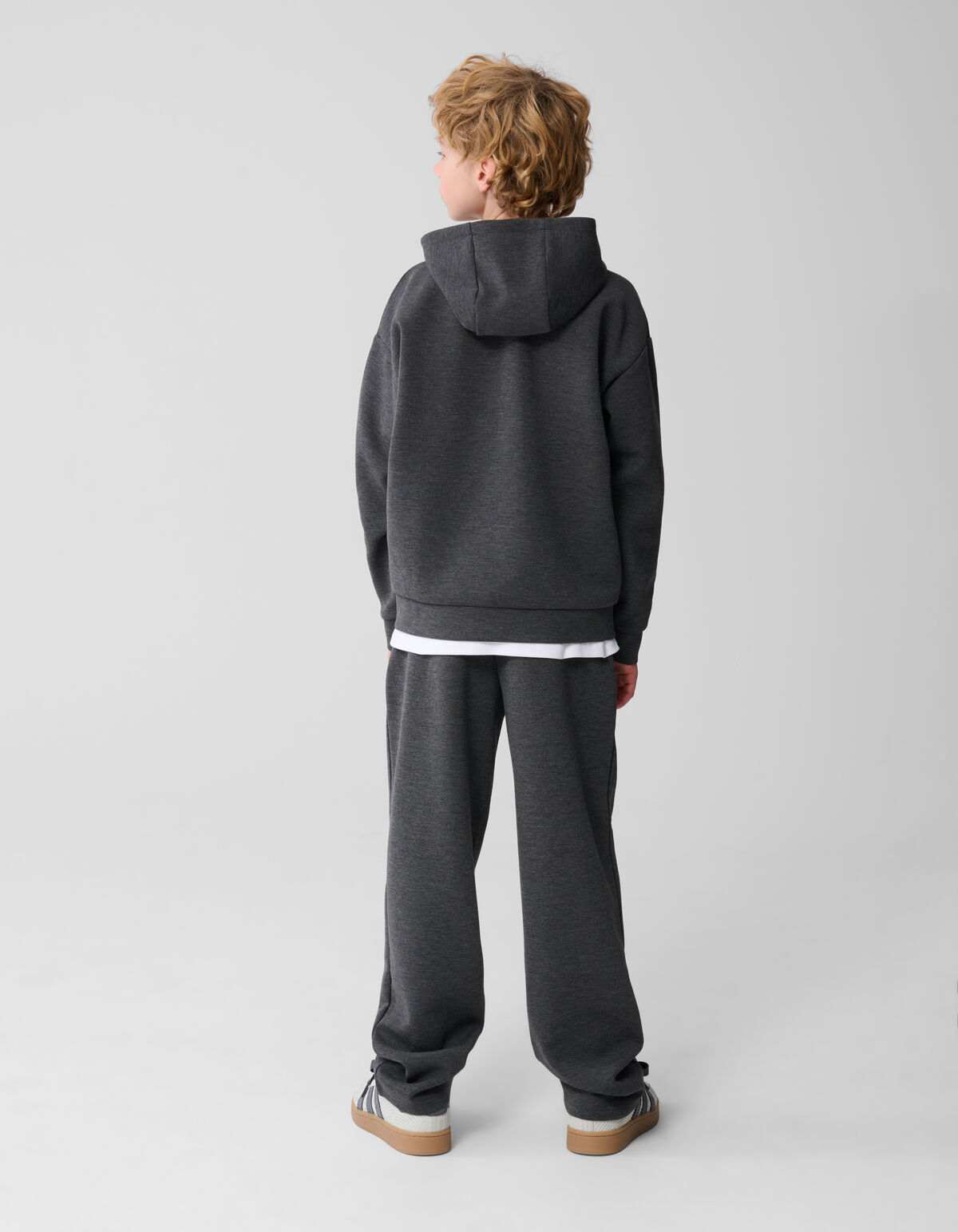 Chic Zip Hoodie Grau SHOEBY BOYS