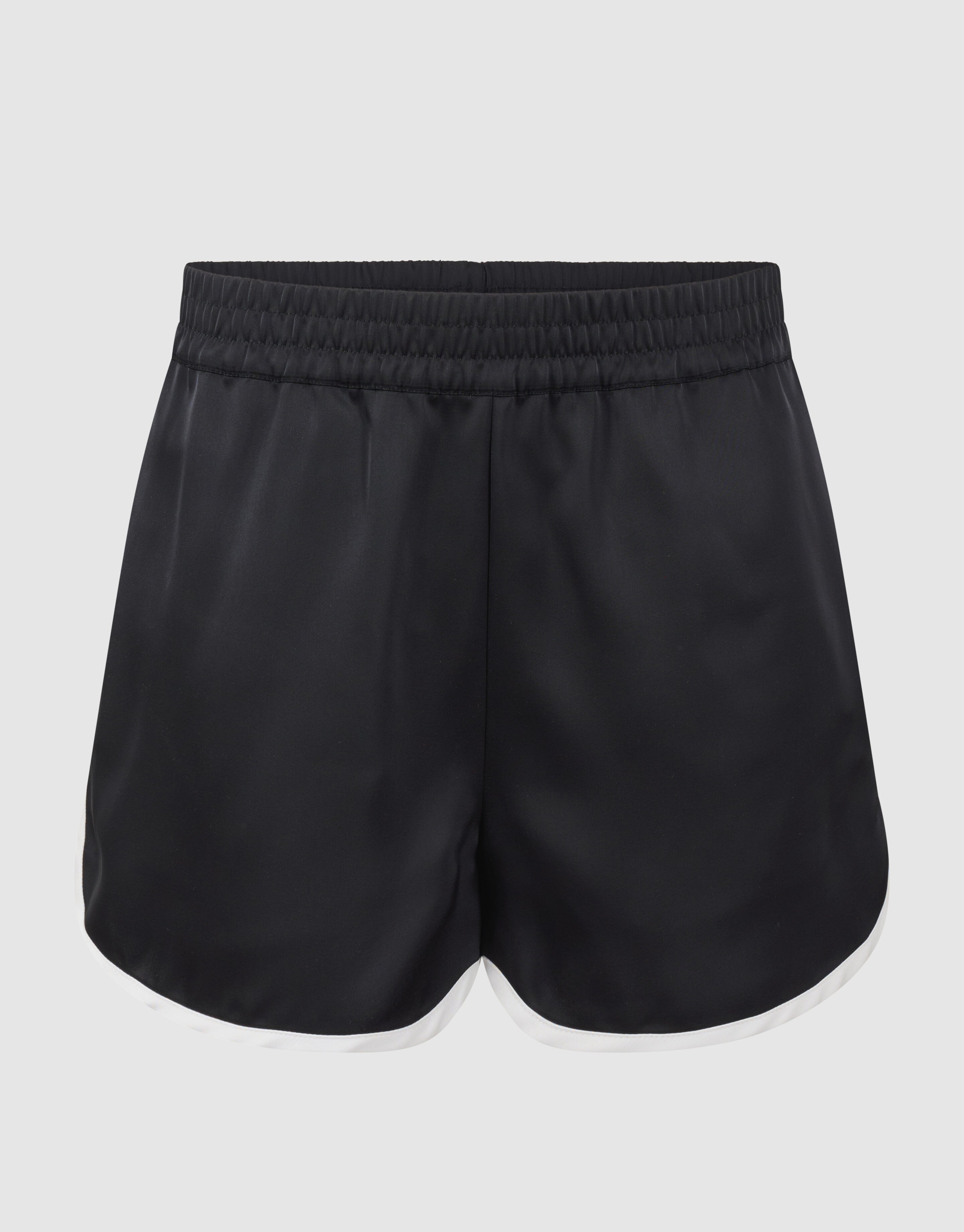 Satin Shorts Schwarz von Monica SHOEBY WOMEN