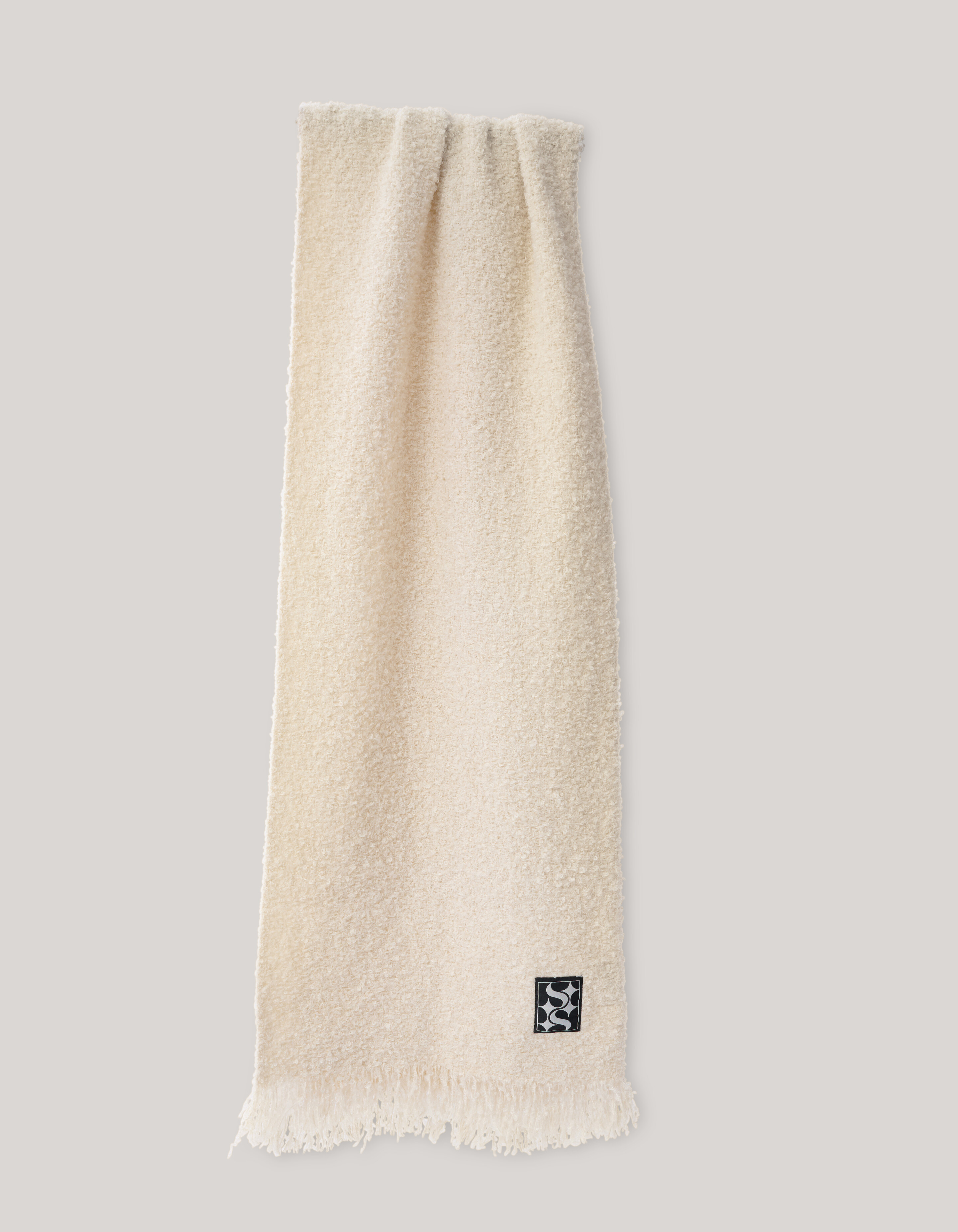 Boucle Sjaal Gebroken Wit SHOEBY ACCESSOIRES