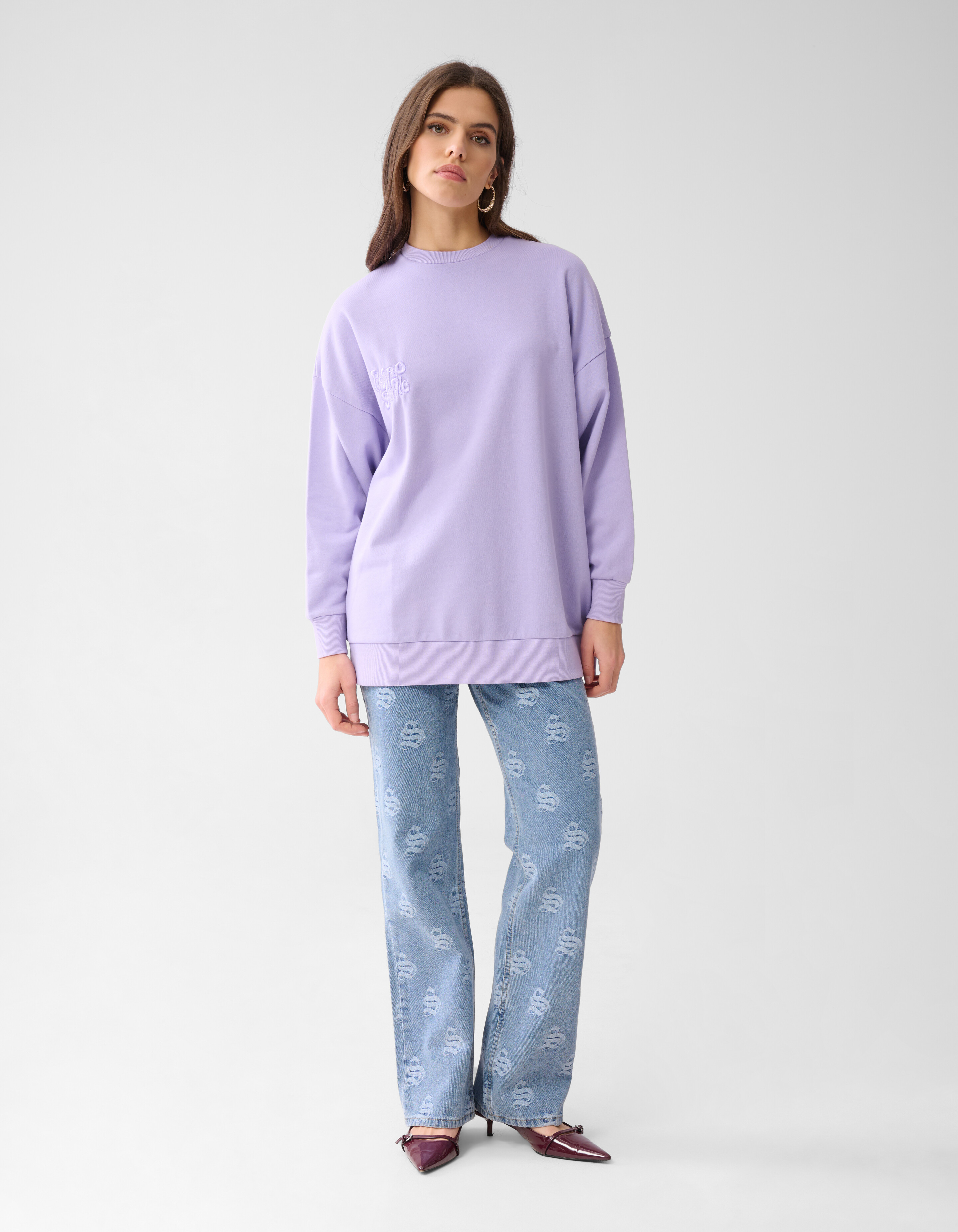 Studio Pullover Hellviolett SHOEBY WOMEN