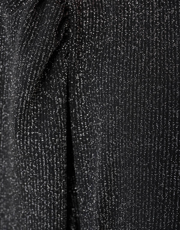 Glitter Balloon Mini Jurk Zwart SHOEBY GIRLS