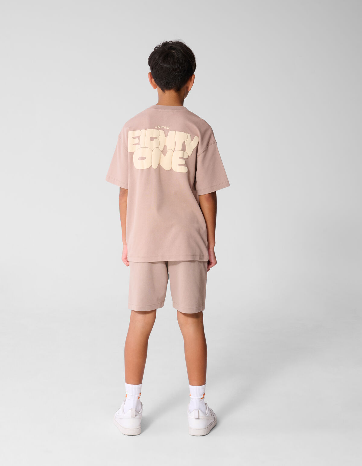 Spark Wasch-T-Shirt Taupe SHOEBY BOYS