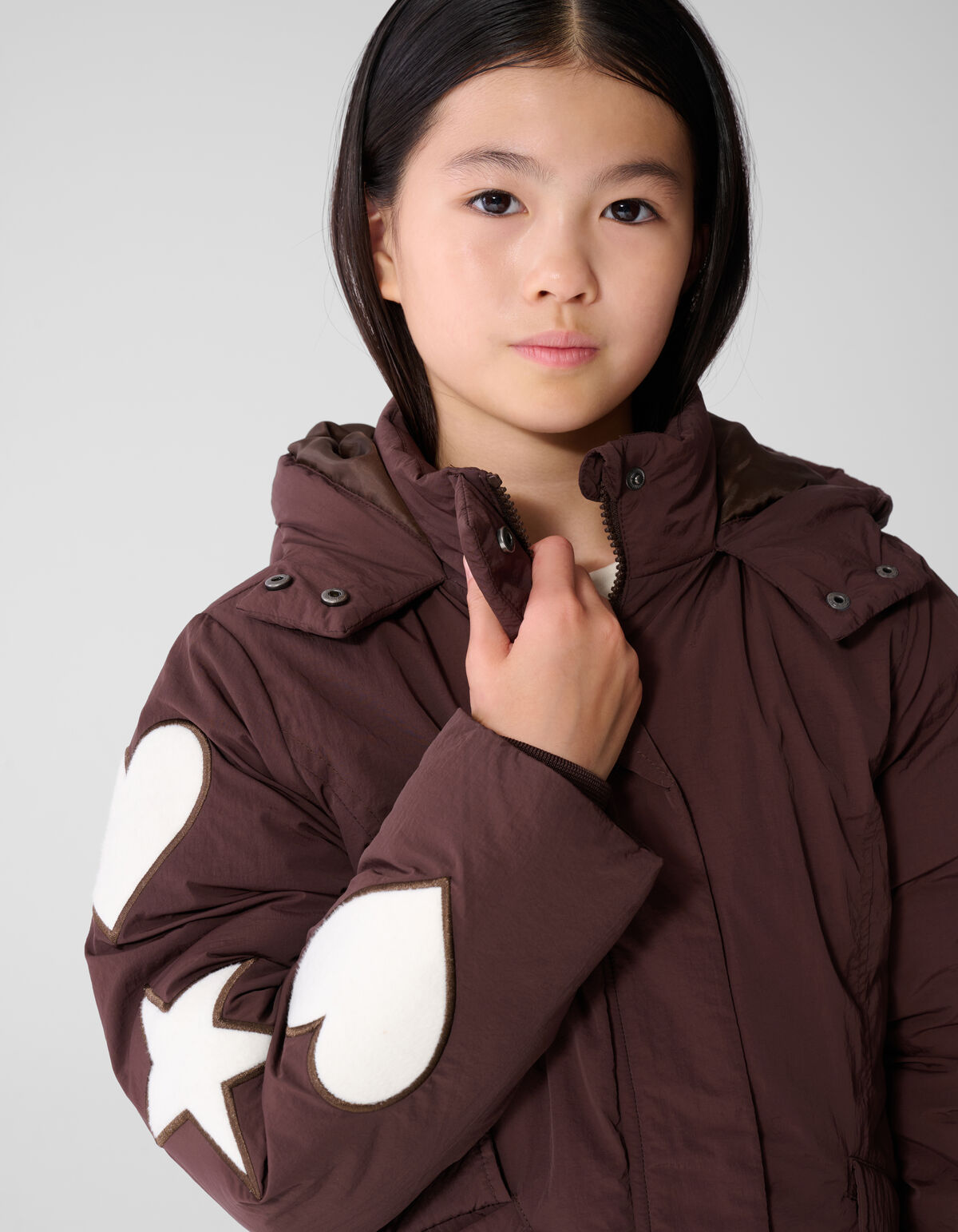 Technische Icon Jacke Braun SHOEBY GIRLS