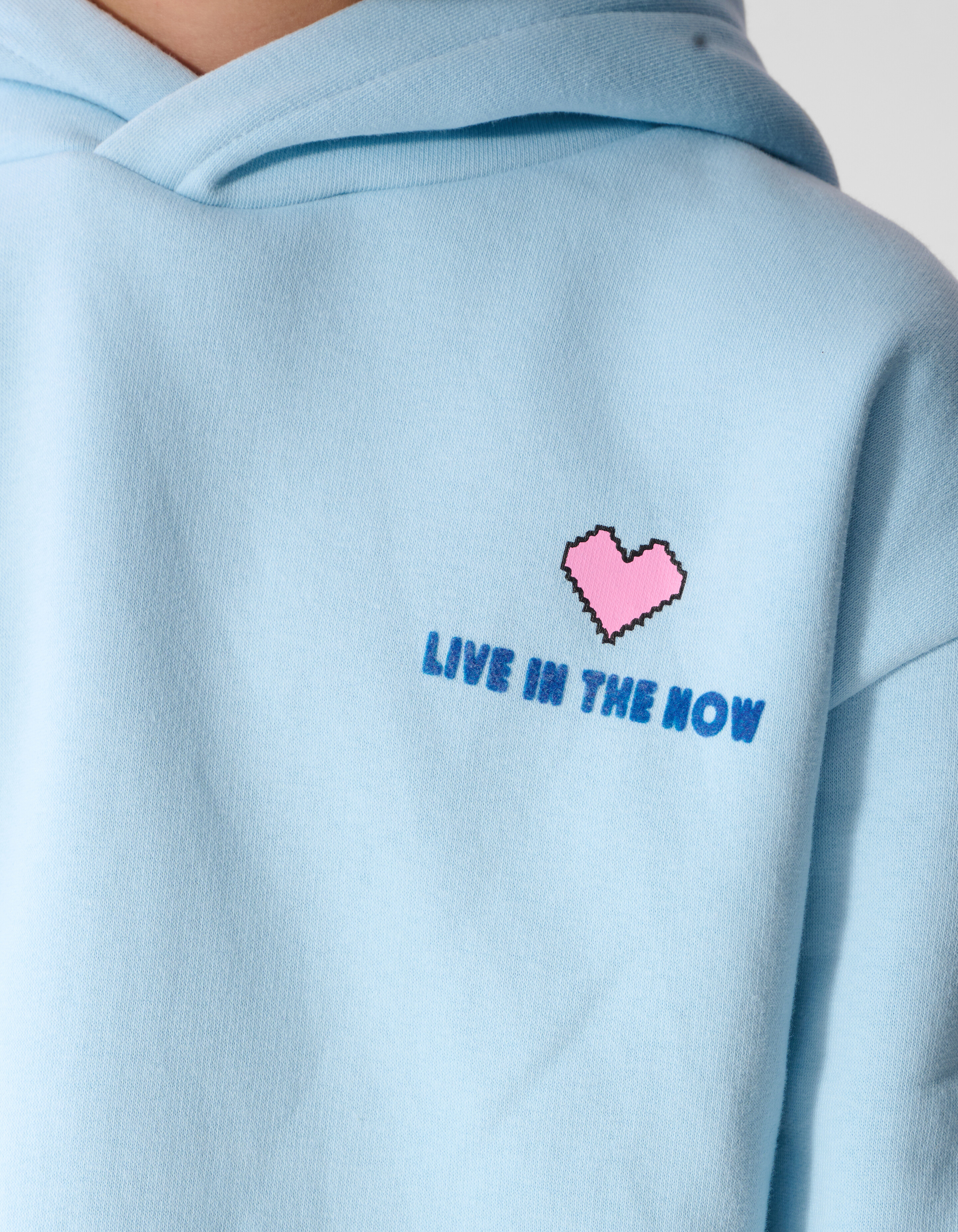 Relaxed Moment Hoodie Hellblau SHOEBY GIRLS