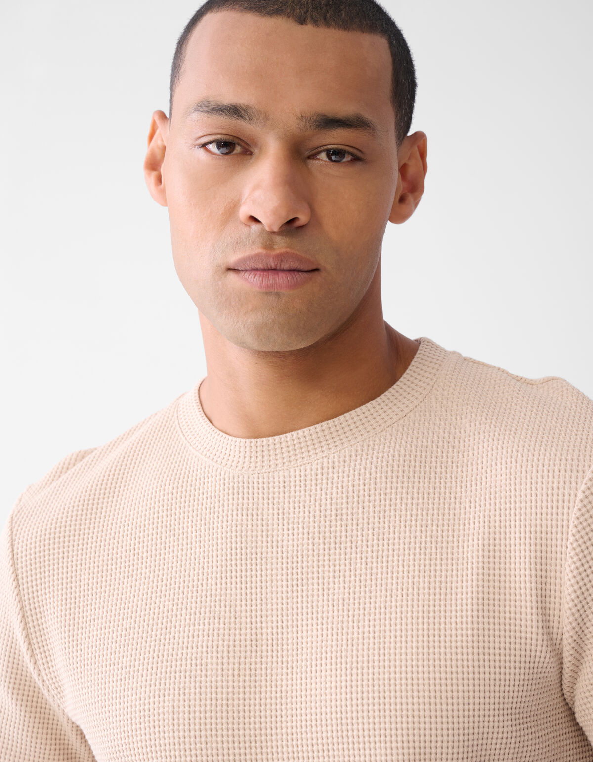 Textur T-shirt Sand SHOEBY MEN