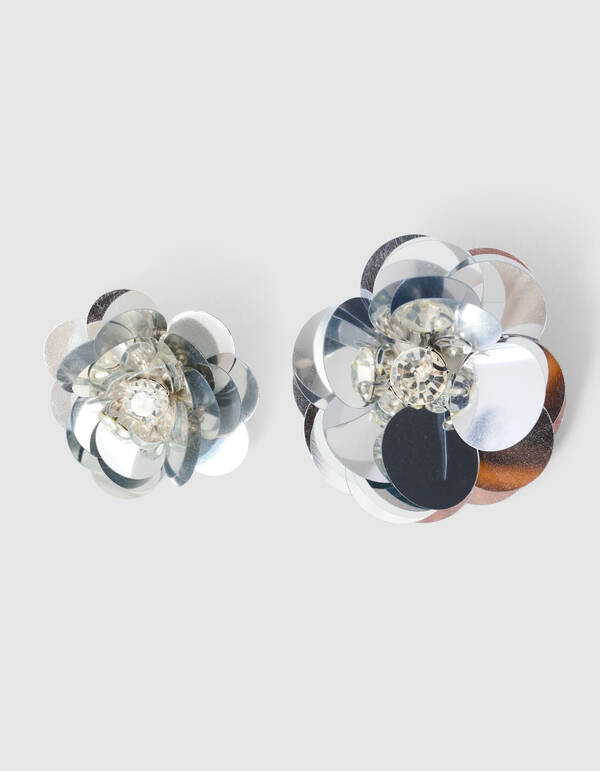 Verschönertes Brosche Set Zilver SHOEBY ACCESSOIRES