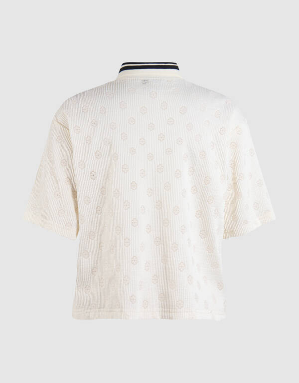 Flower Polo Gebrochenes Wei&szlig; SHOEBY WOMEN