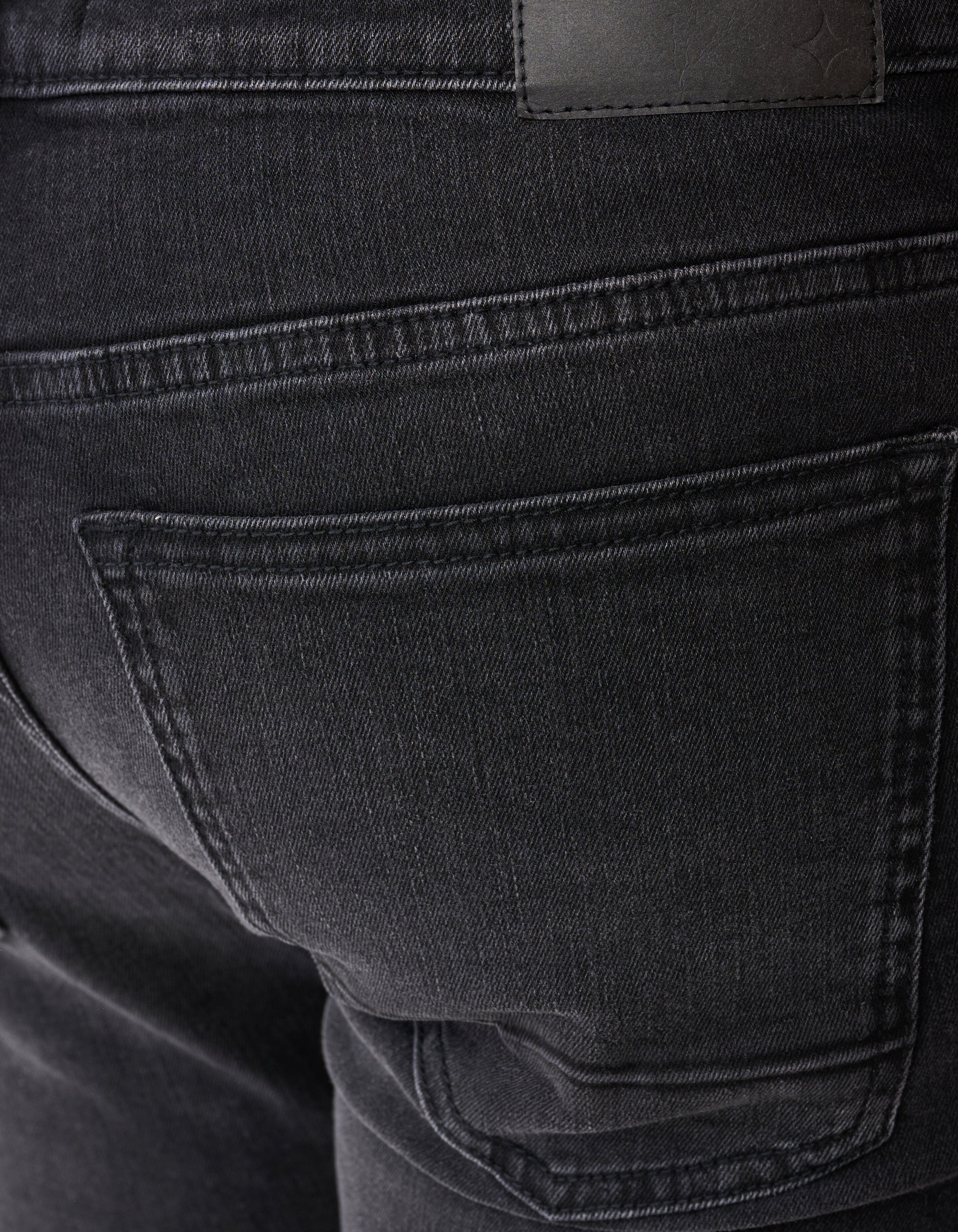 Slim Fit Jeans Washed Black L32 SHOEBY MEN