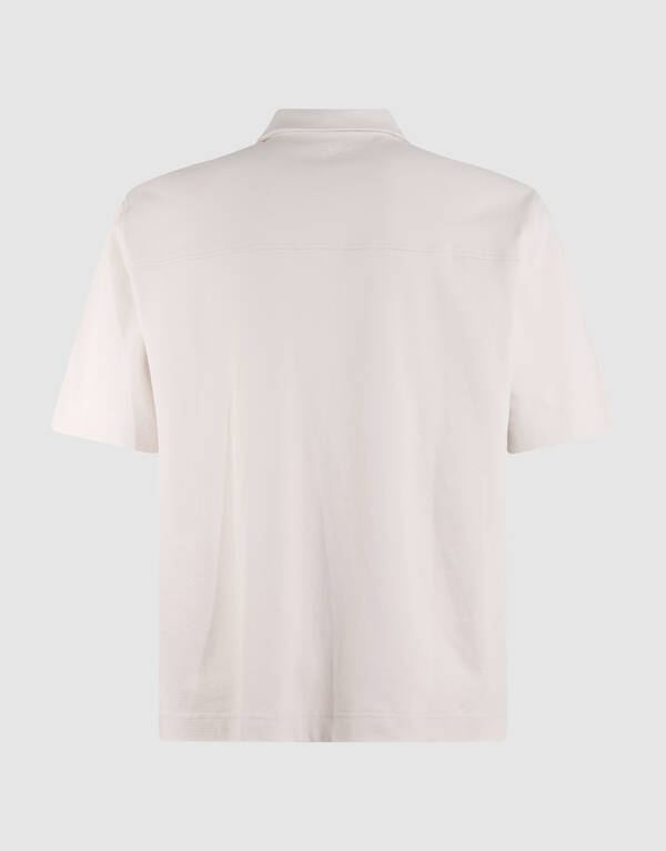 Zip Overshirt Hellgrau SHOEBY MEN